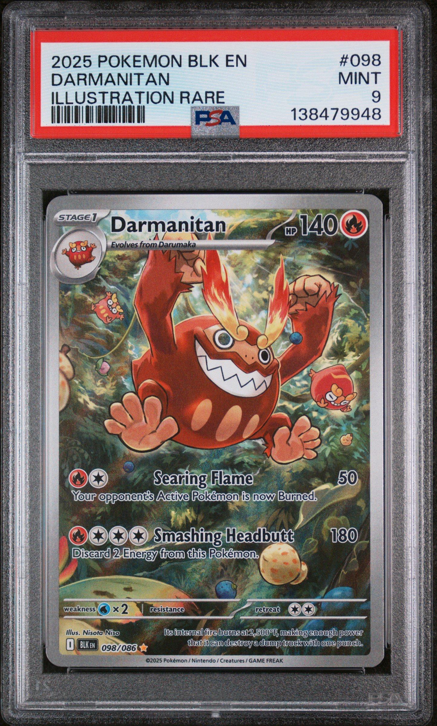 pokemon cards darmanitan Darmanitan 098/086