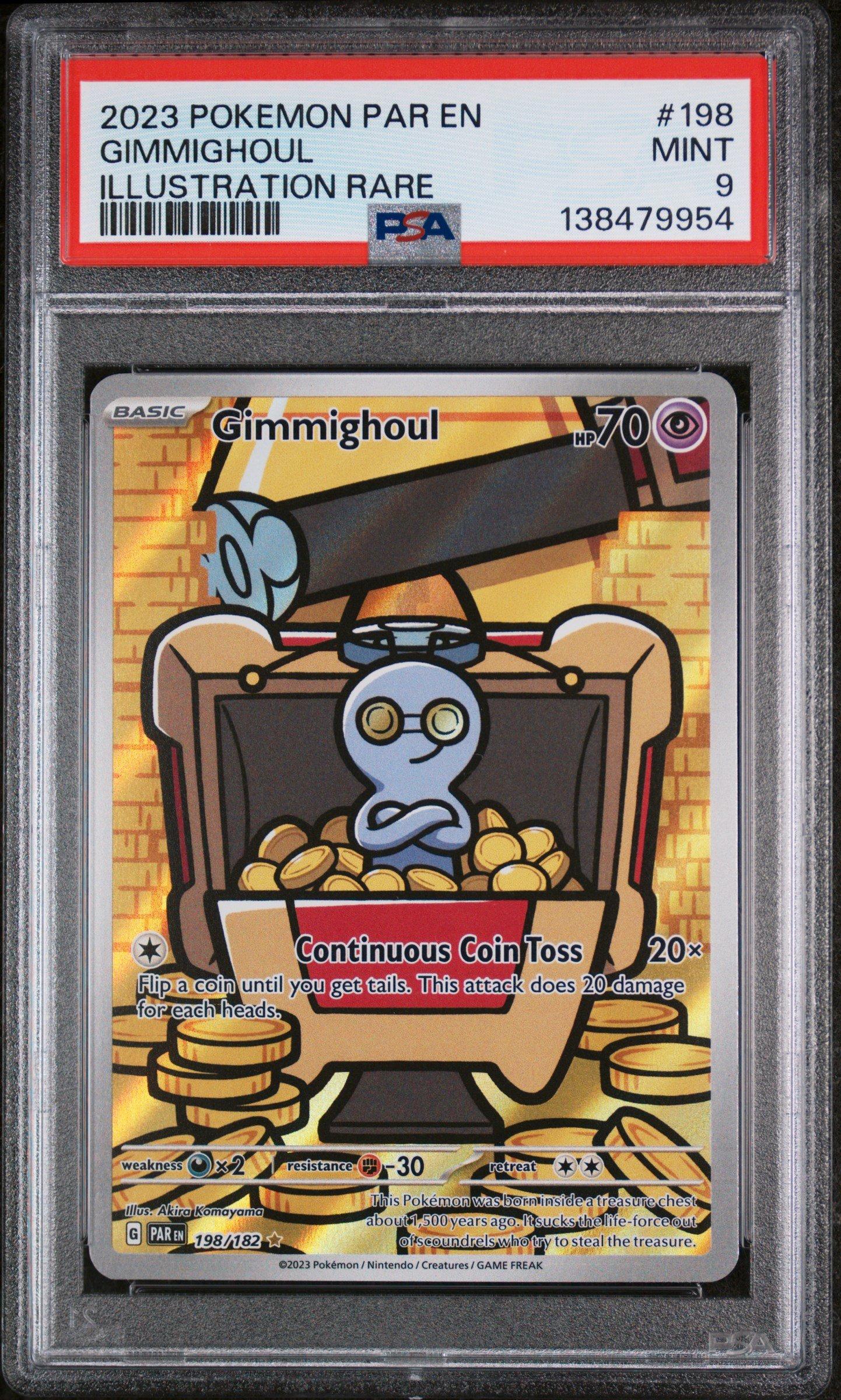 gimmighoul pokemon card Pokemon Card Gholdengo ex SAR & Gimmighoul AR 087/062 sv3a Raging Surf  Japan JP