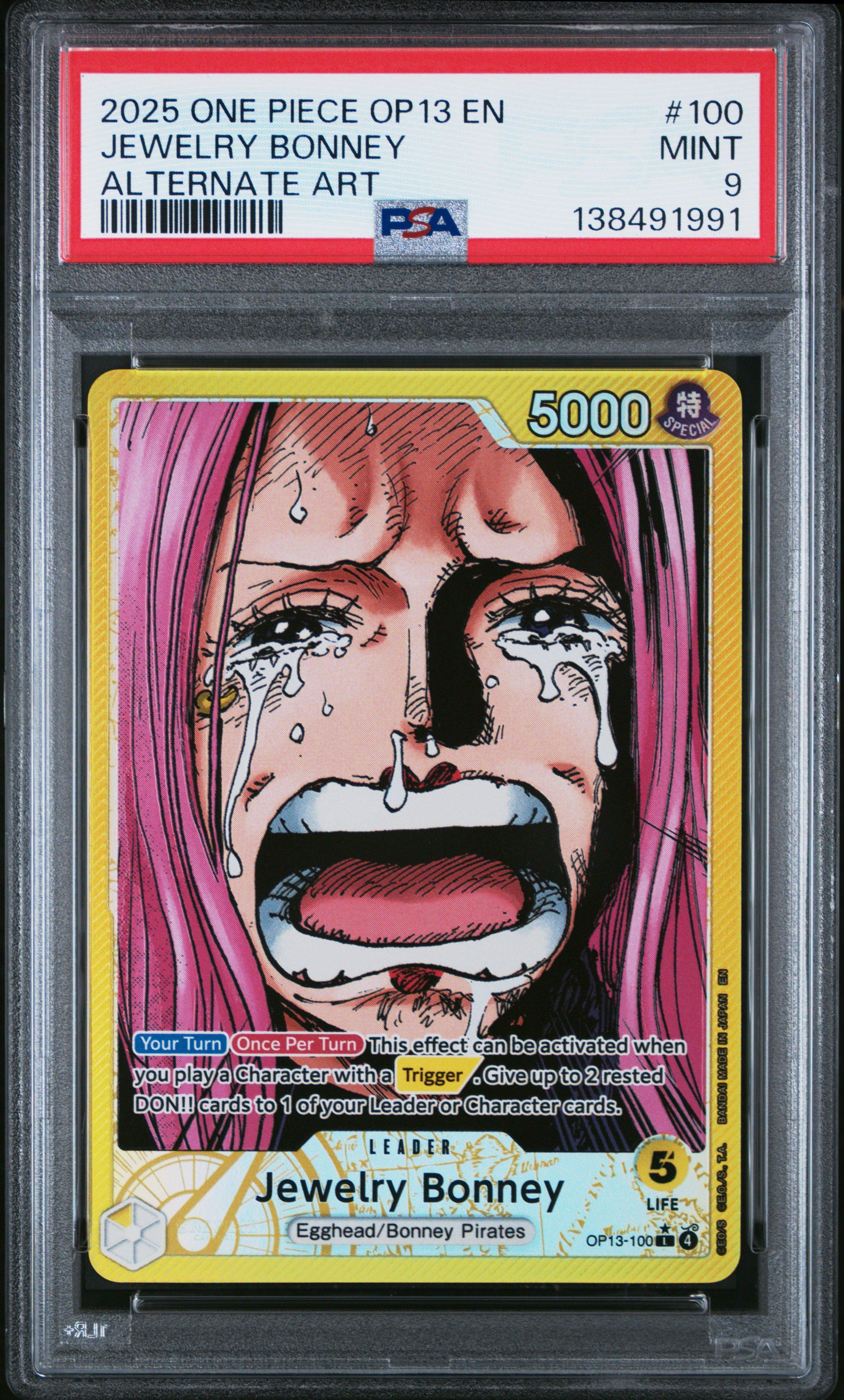 2025 One Piece Op13-carrying On His Will 100 Jewelry Bonney