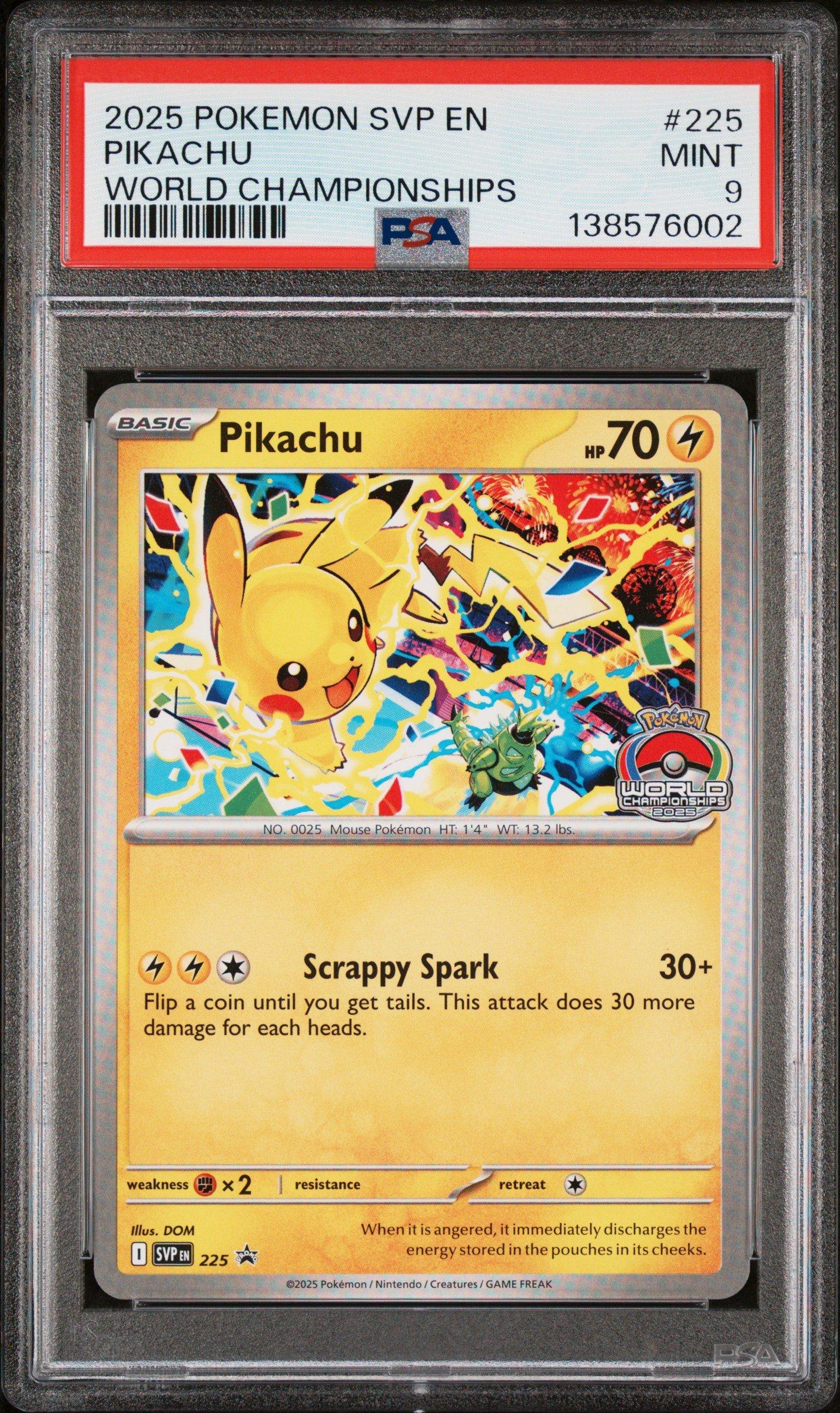 pikachu graded card Pikachu Crown Zenith #GG30 PSA 10 main image 1