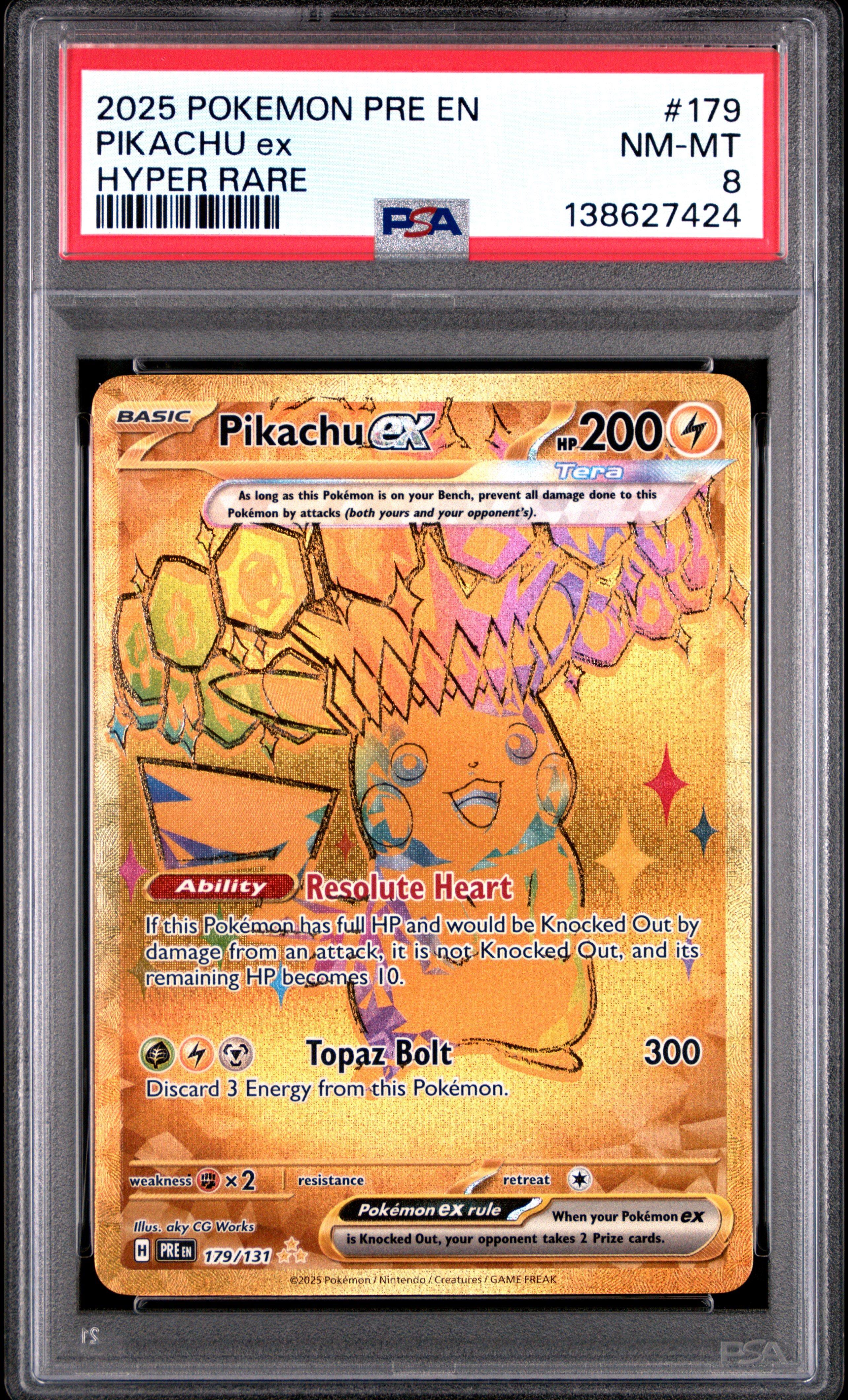 pokemon pikachu card ex TCG Starter Set Special Set Captured in a crystal Happy Valentine Pikachu EX pokemon
