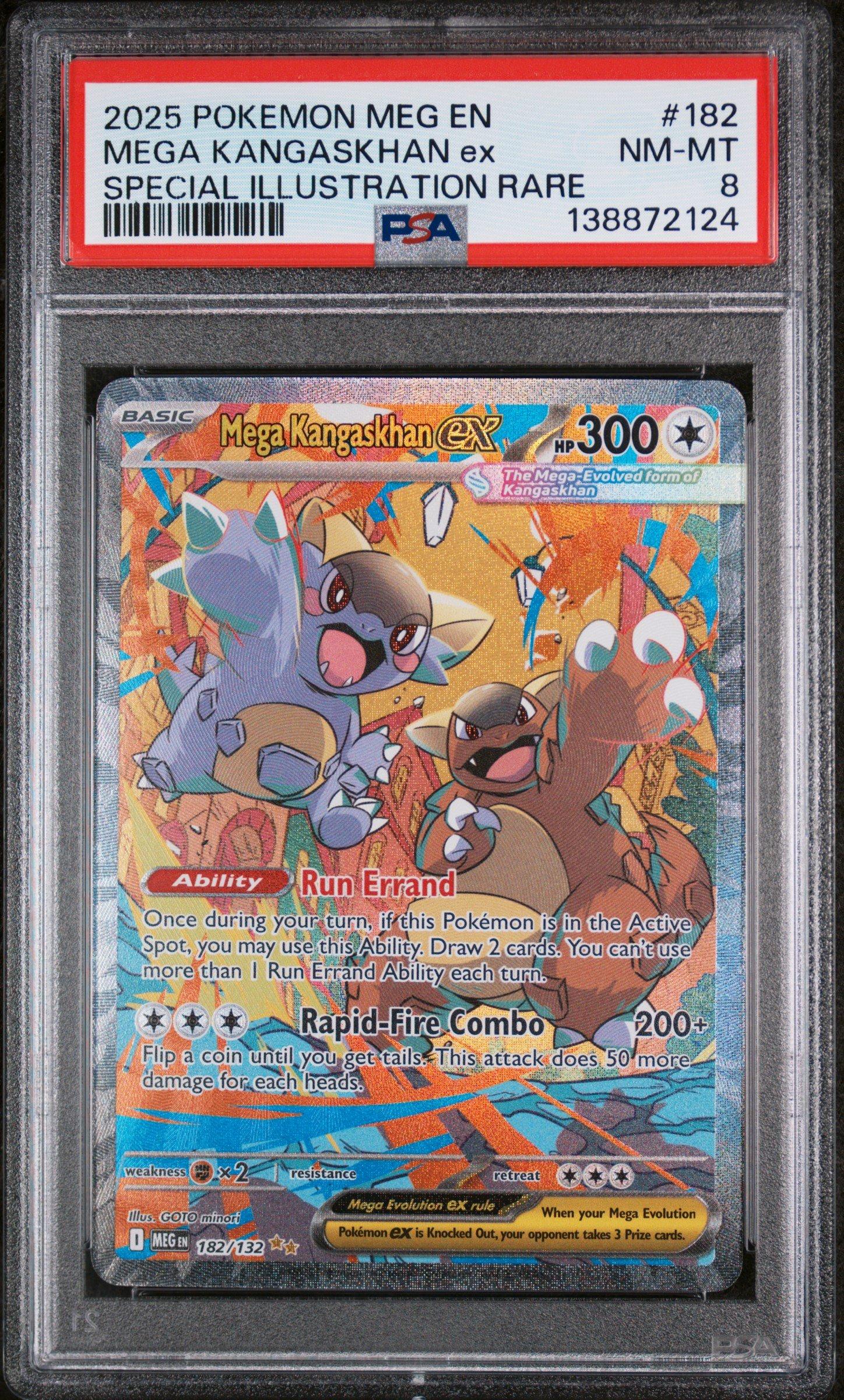 089 182 pokemon card Scarlet and Violet Paradox Rift Iron Valiant Ex #089/182 Rare Holo Trading proof acrylic case and featuring a striking image of the captivating character Iron Valiant ex Paradox Rift