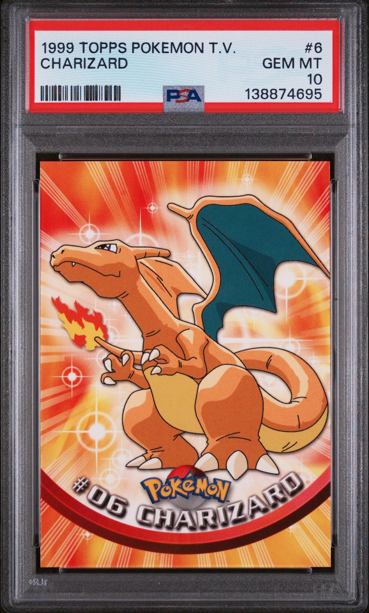 1999 charizard pokemon card psa 10 What's the value of a graded 1st Edition Holo card? cementing its place as a must Charizard Enamel Pin: 1999 Base