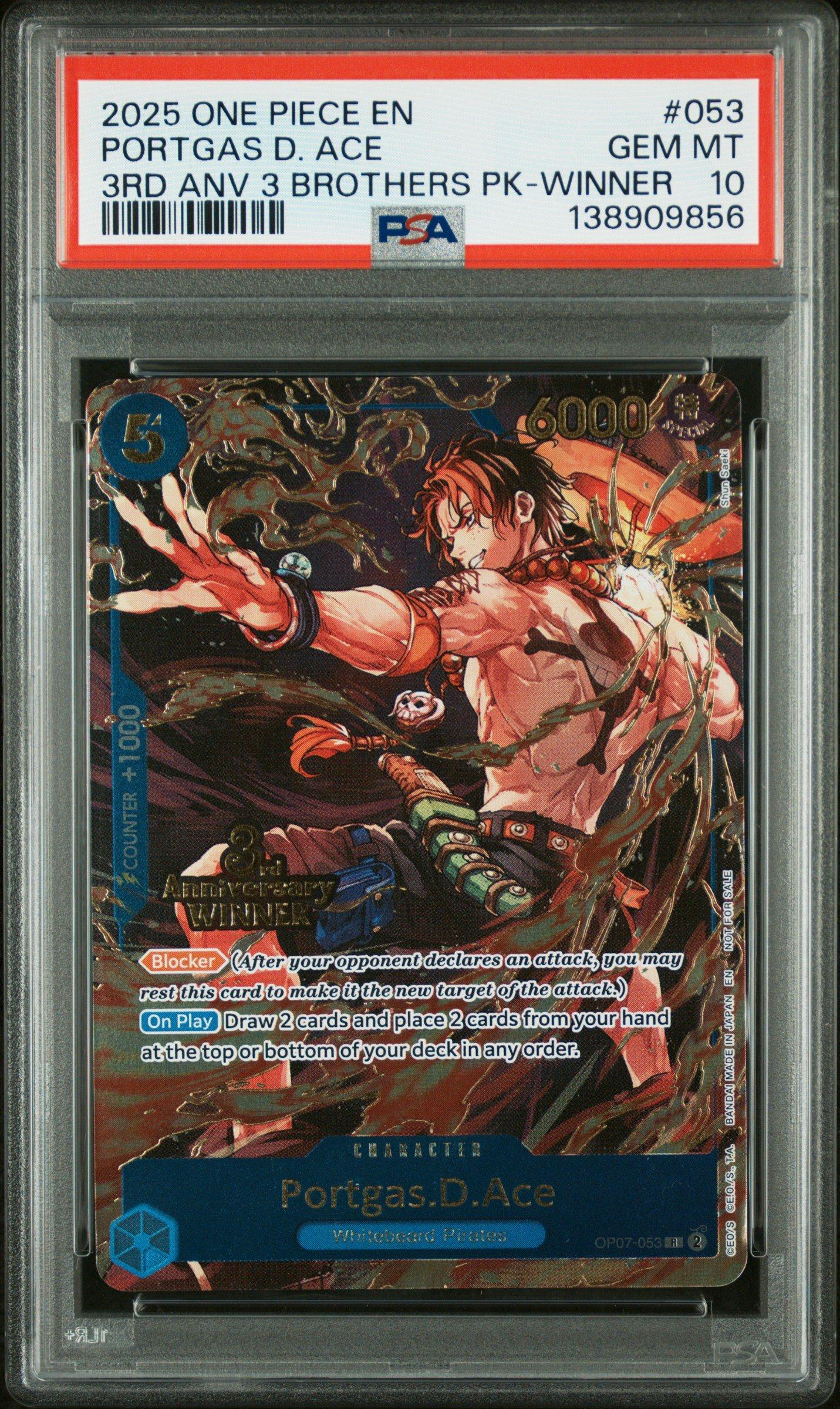 2025 One Piece 3rd Anniversary Tournament 3 Brothers Pack 053