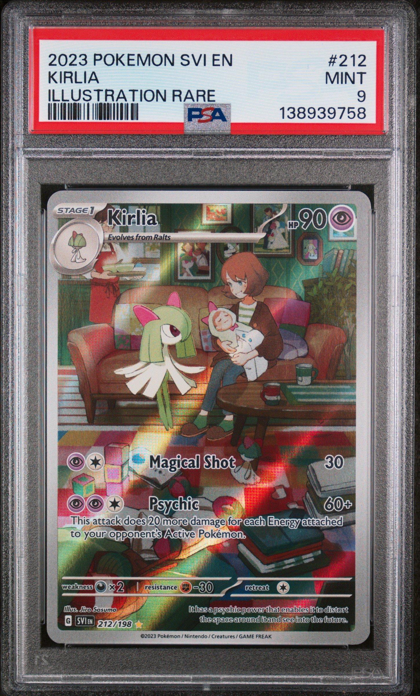 2023 Pokemon Svi En-scarlet & Violet 212 Kirlia Illustration Rare