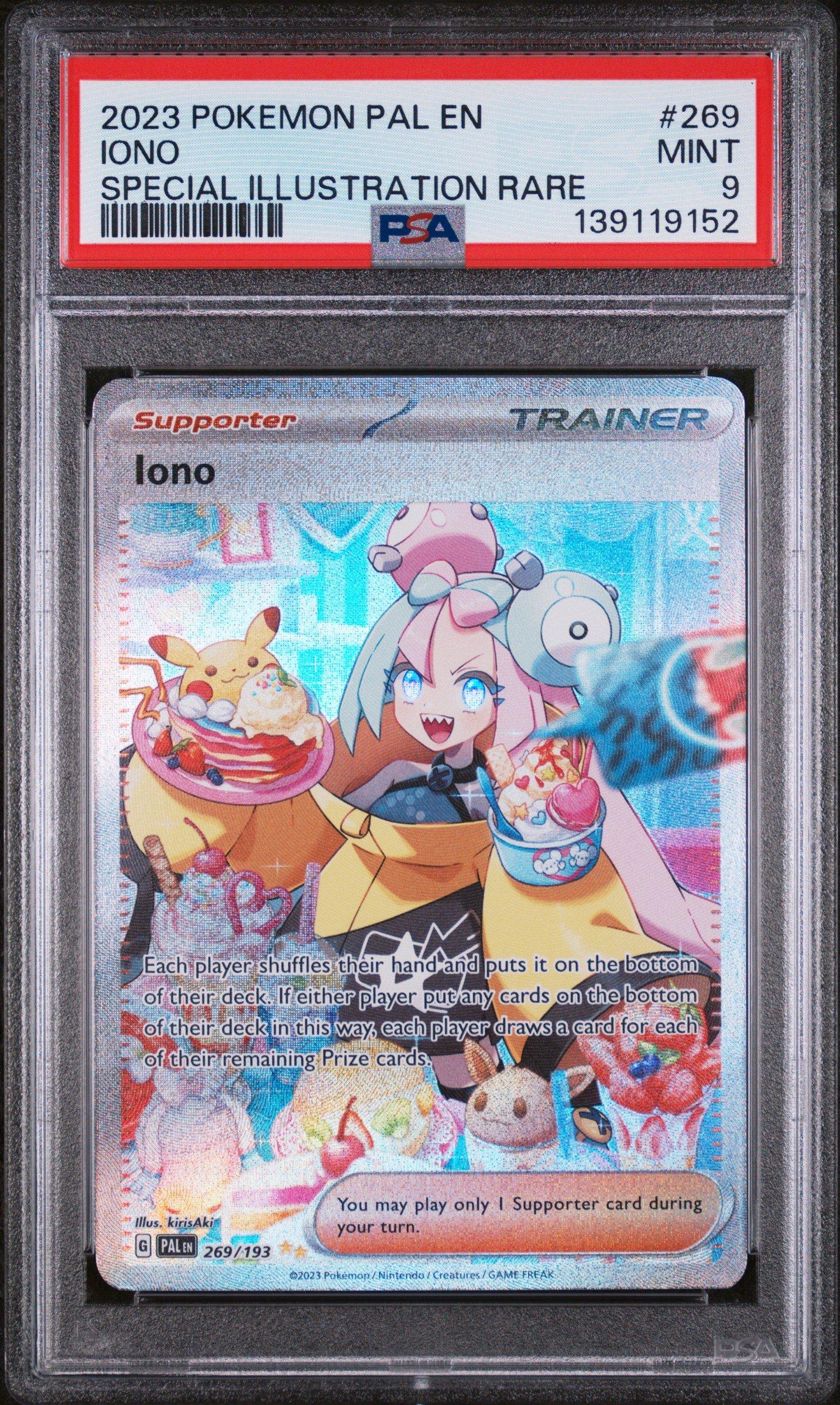 2023 Pokemon Pal En-paldea Evolved 269 Iono Special Illustration