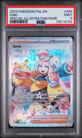 2023 Pokemon Pal En-paldea Evolved 269 Iono Special Illustration