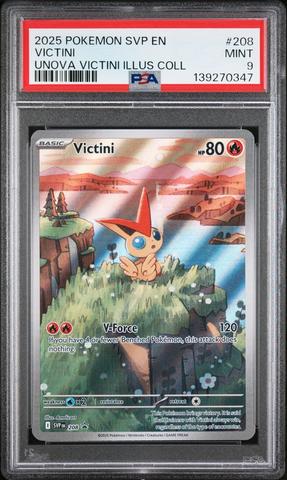 Victini Black Star Promo 208 PSA 9