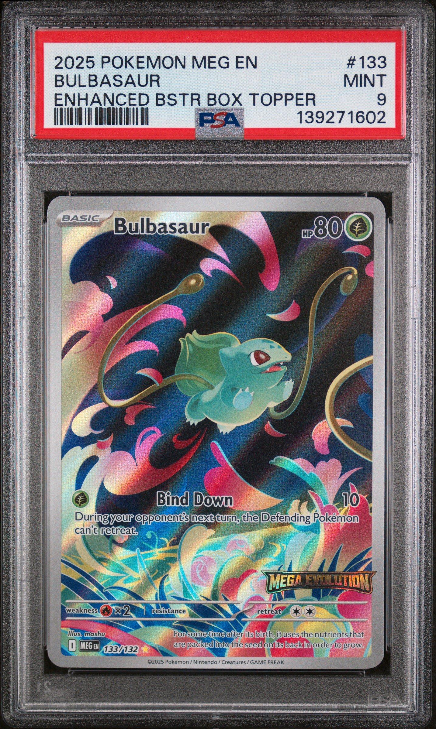 mega evolution booster box bulbasaur Pokemon