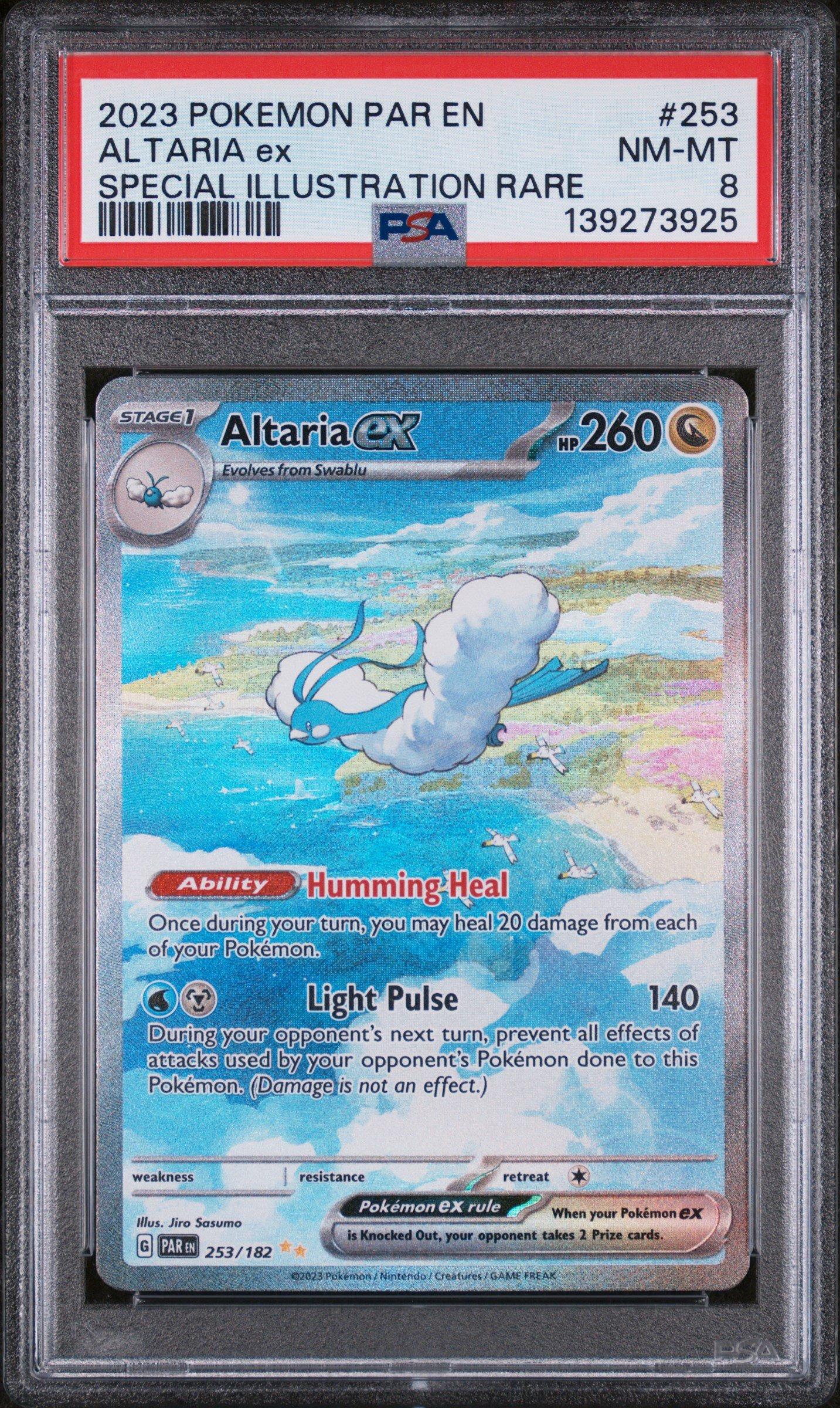 2023 Pokemon Par En-paradox Rift 253 Altaria Ex Special Illustration Rare PSA