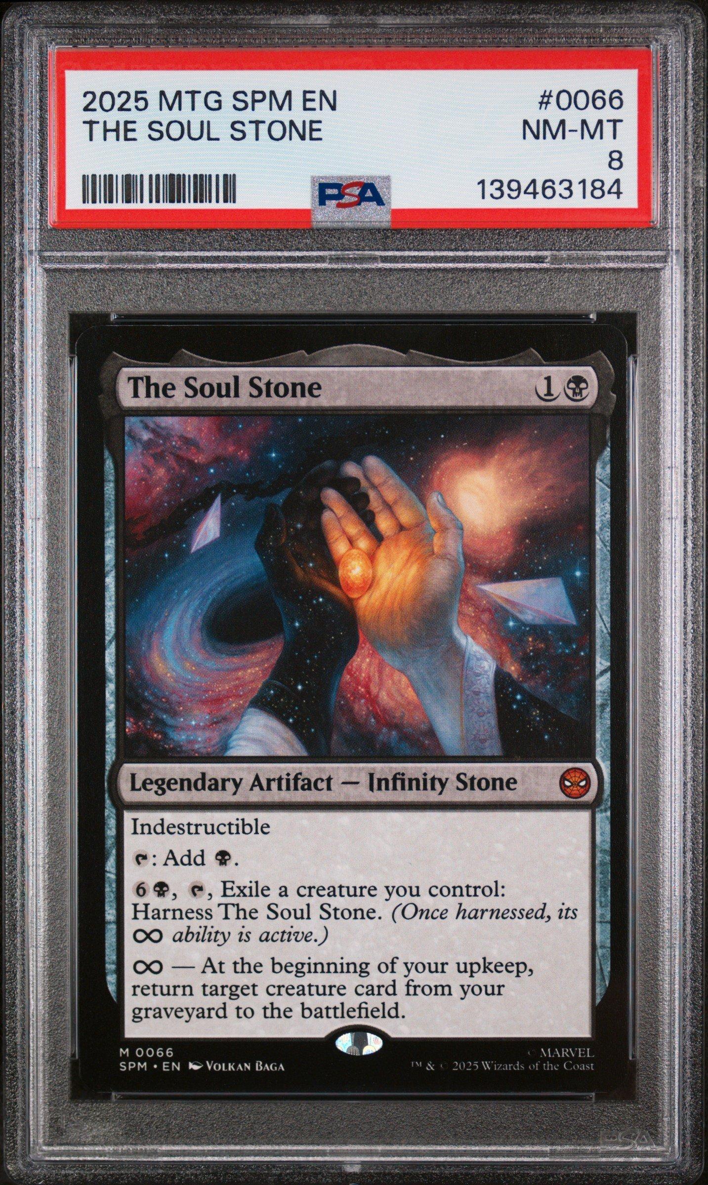 2025 Magic The Gathering Marvel's Spider-man 0066 The Soul Stone