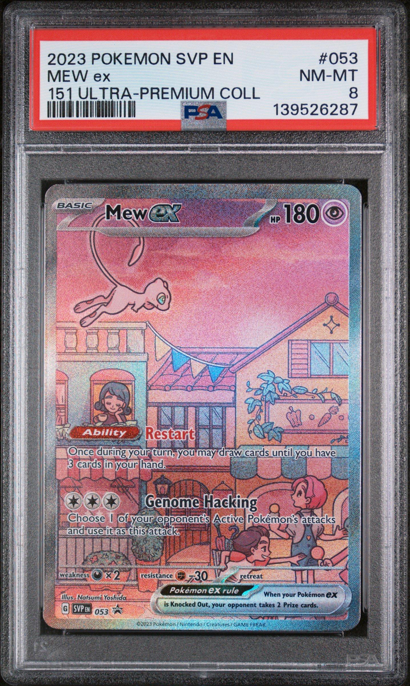 2023 Pokemon Svp En-sv Black Star Promo 053 Mew Ex 151 Ultra