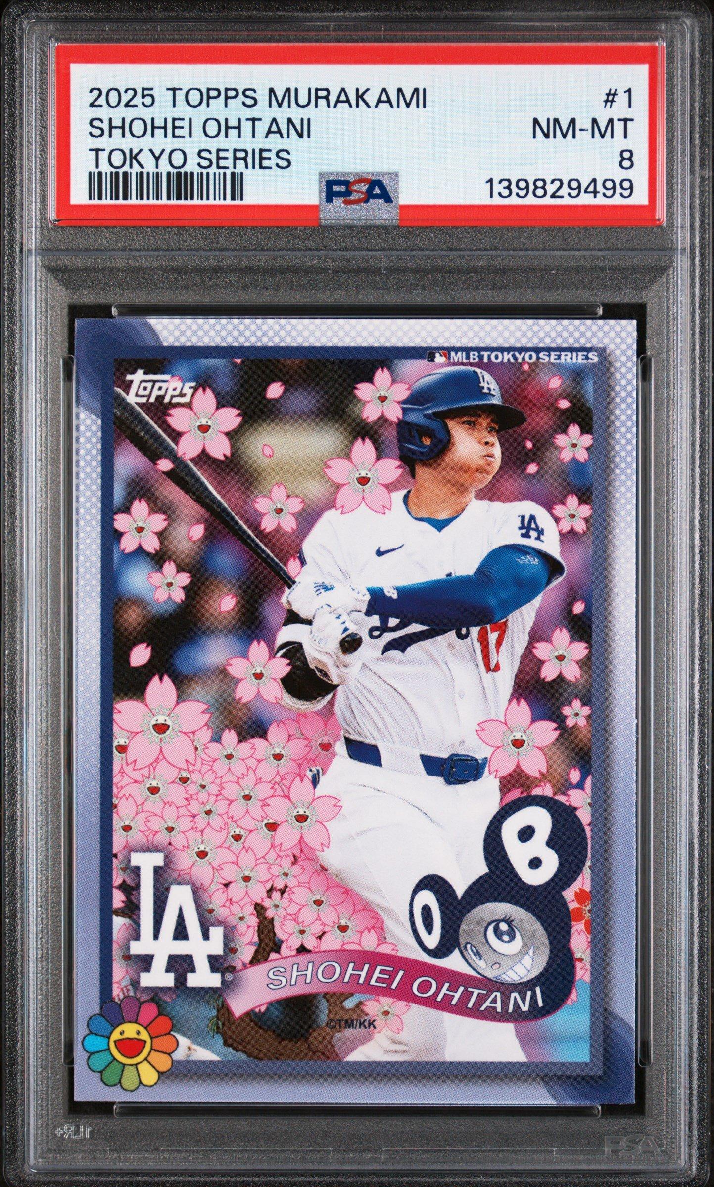 2025 Topps Takashi Murakami + Mlb World Tour Tokyo Series 1 Shohei