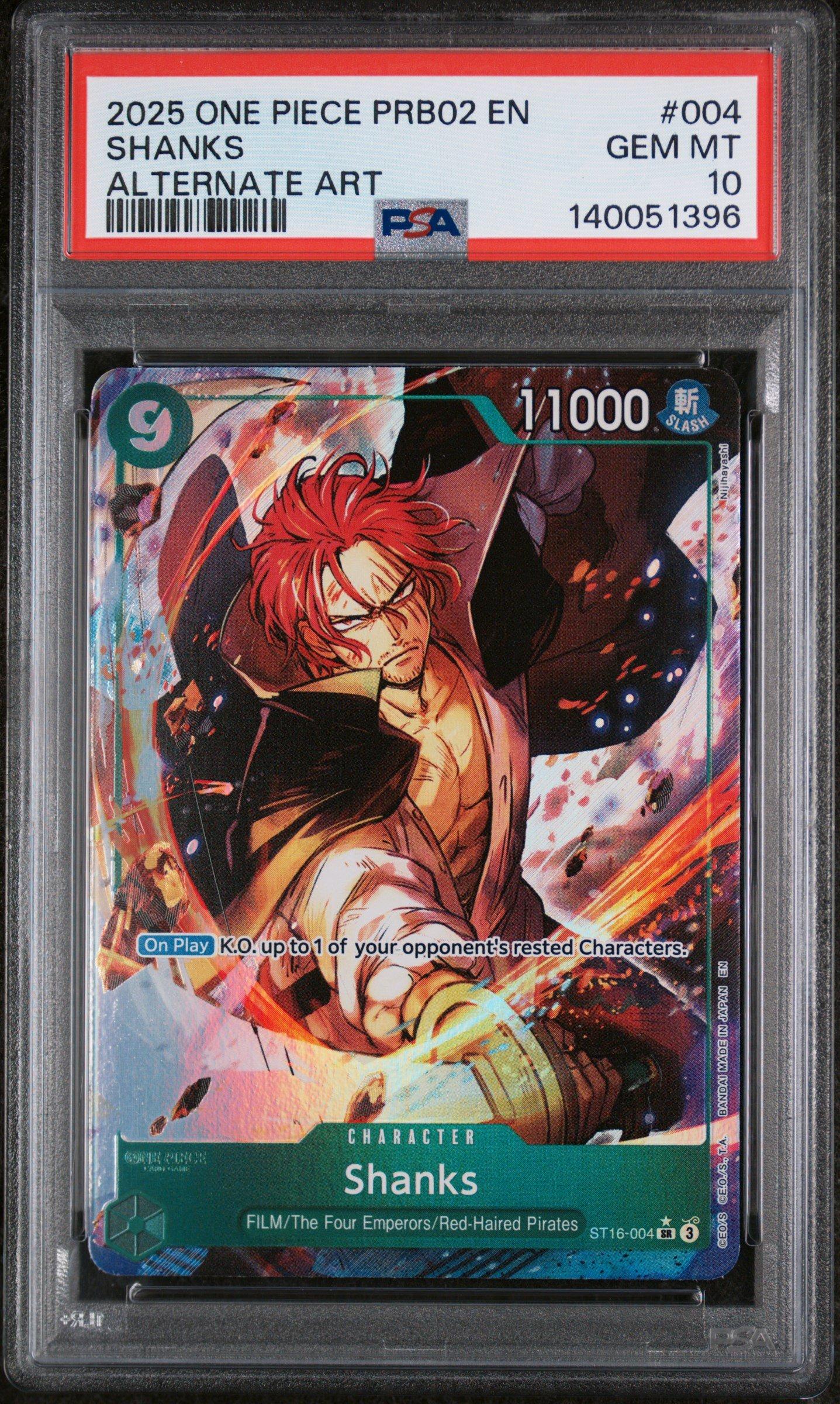 2025 One Piece Prb02-premium Booster -one Piece Card The Best- Vol