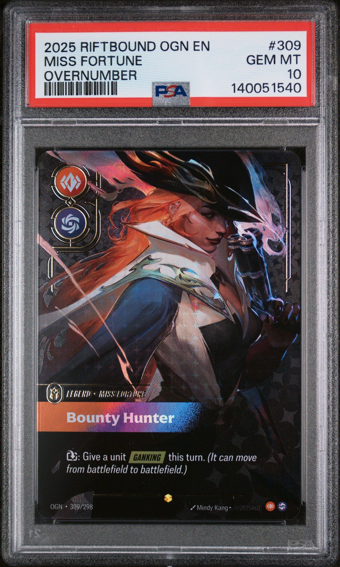 2025 Riftbound: League Of Legends Ogn-origins 309 Miss Fortune