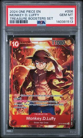 ワンピース カードゲーム PSA10 ONE PIECE BB MATCH MONKEY D. LUFFY $_12.PNG