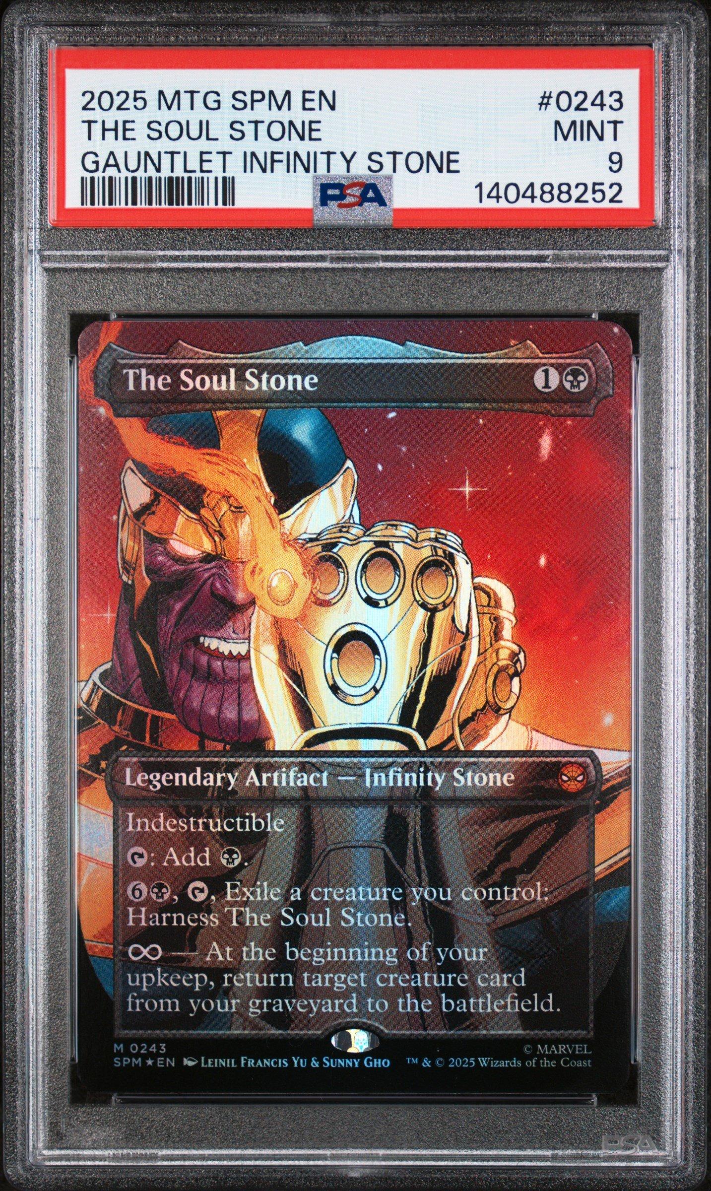 2025 Magic The Gathering Marvel's Spider-man 0243 The Soul Stone