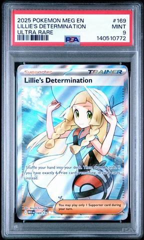 2025 Pokemon Meg En-mega Evolution 169 Lillie's Determination