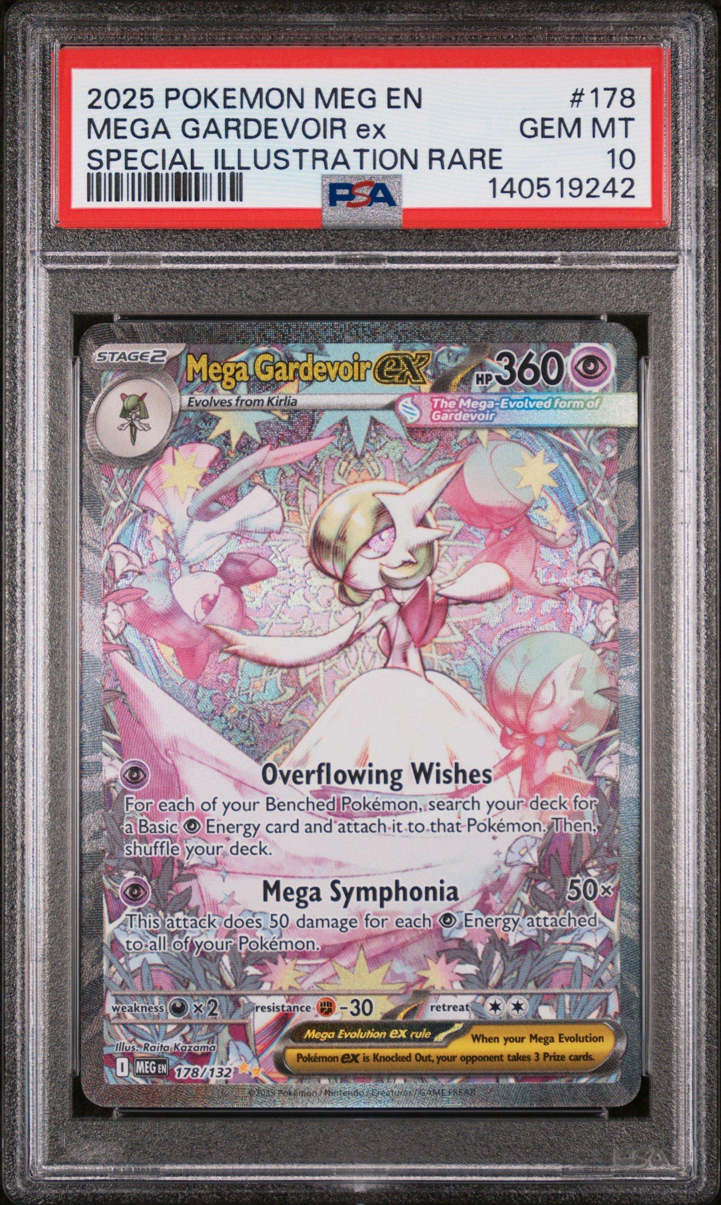 shiny mega gardevoir pokemon card - Mega-Gardevoir-EX (79/114) - XY Steam Siege Listed With Mascot. 2025 Pokemon Meg En-mega Evolution