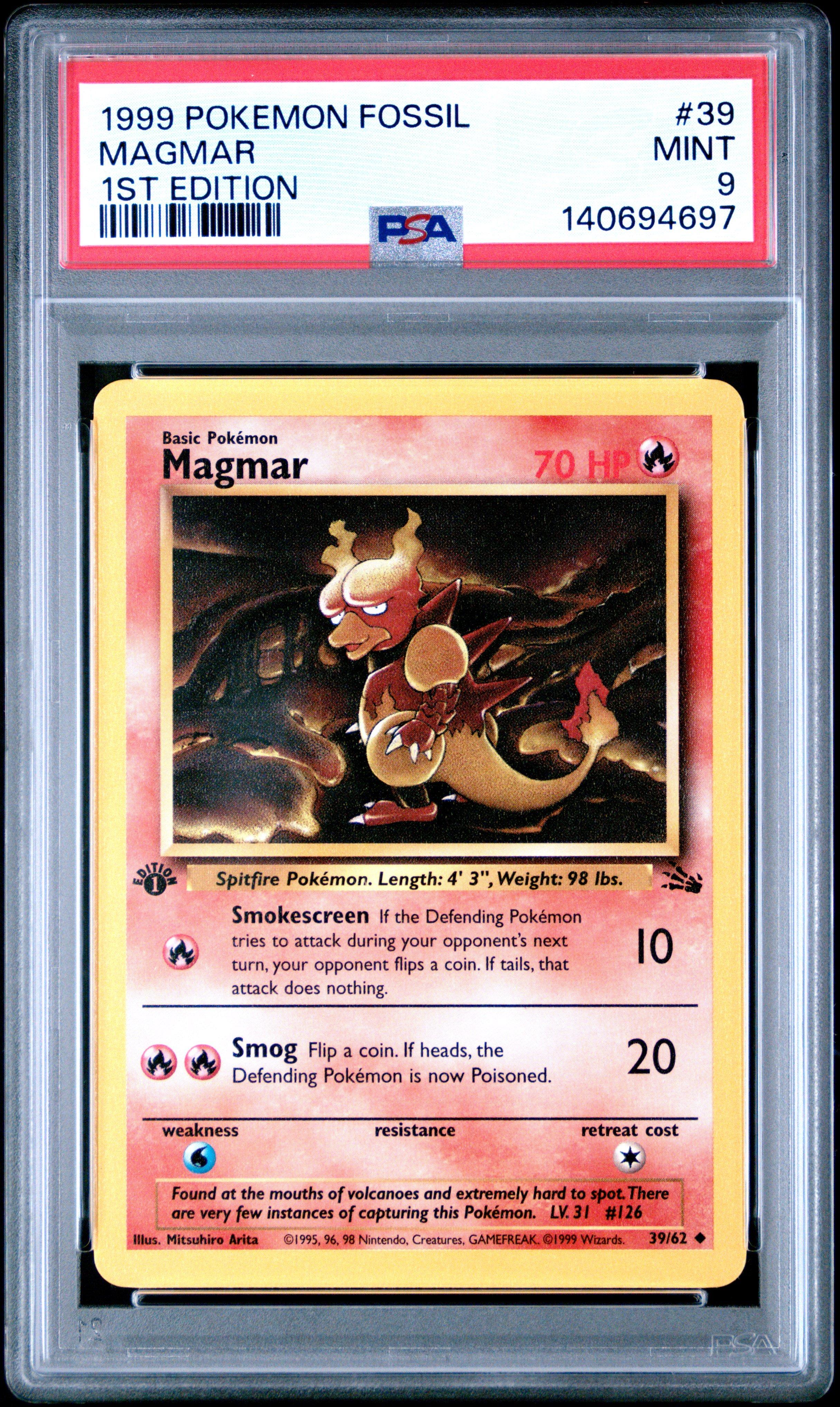 basic magmar pokemon card Magmar - XY - Evolutions [REVERSE HOLO]
