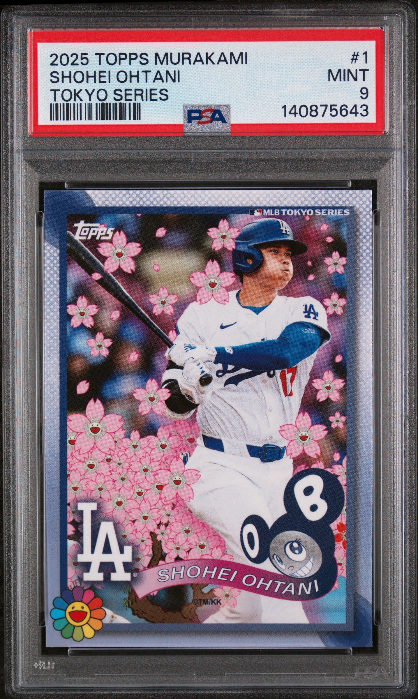 2025 Topps Takashi Murakami + Mlb World Tour Tokyo Series 1 Shohei