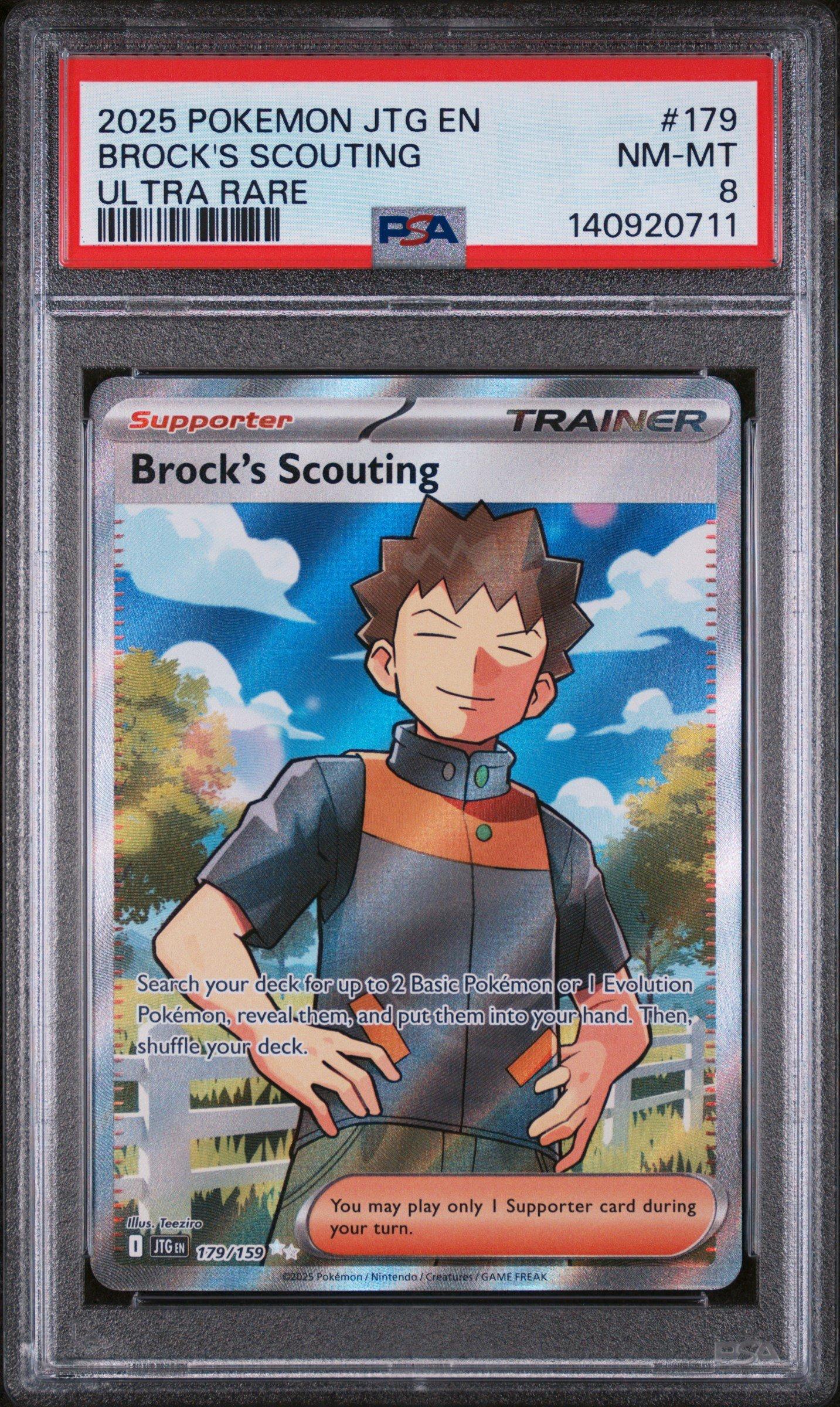 brock's grit pokemon card - Sun & Moon - Team Up - (Full Art) Pokemon TCG Brock's Grit Holo