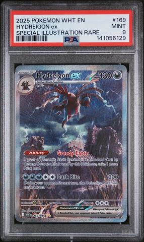 HYDREIGON ex 2025 PSA 10 特別アートレア PSA 10 HYDREIGON ex 163/086 2025 Pokemon JAPANESE SV11W WHITE