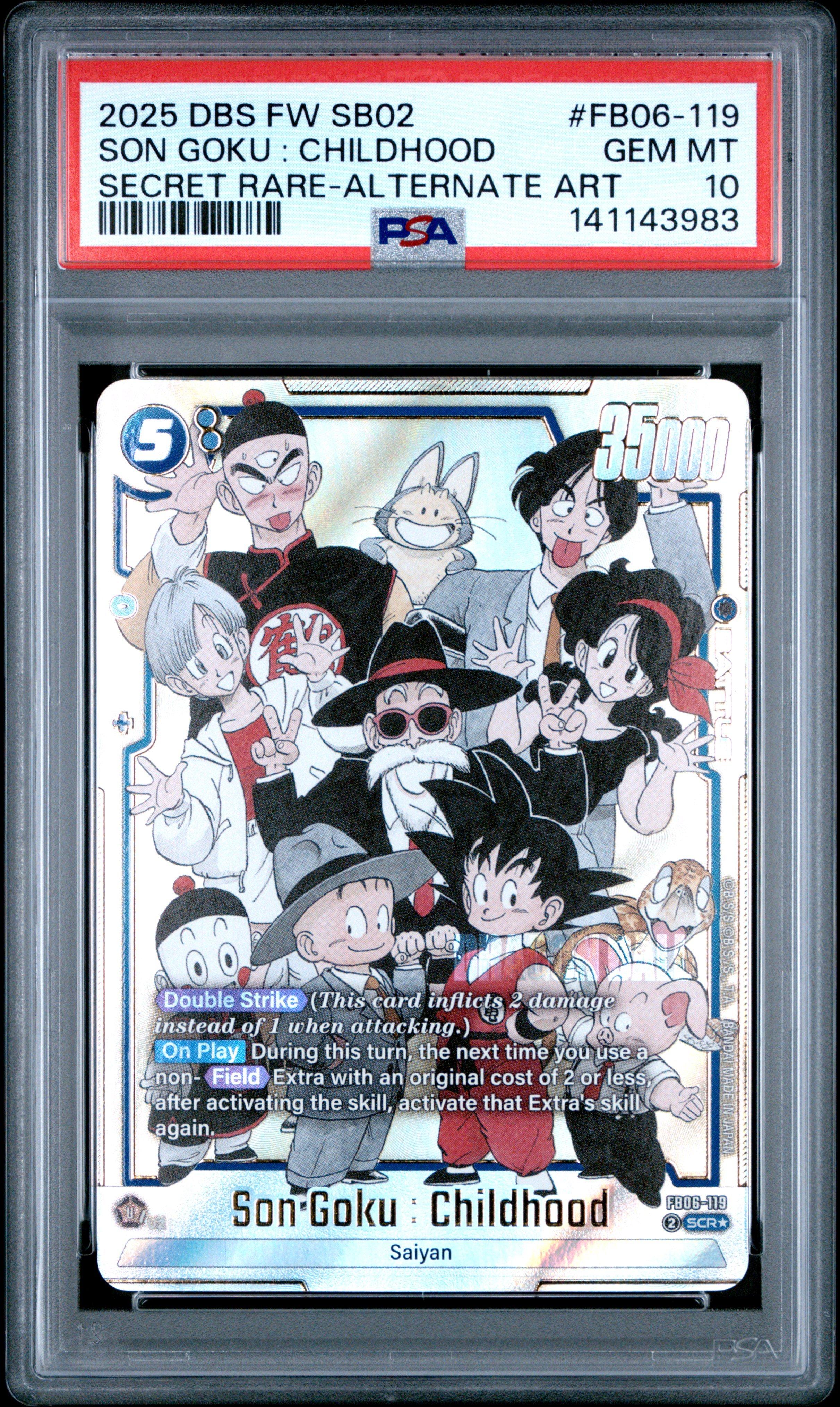 2025 Dragon Ball Super Card Game Fusion World Manga Booster 02