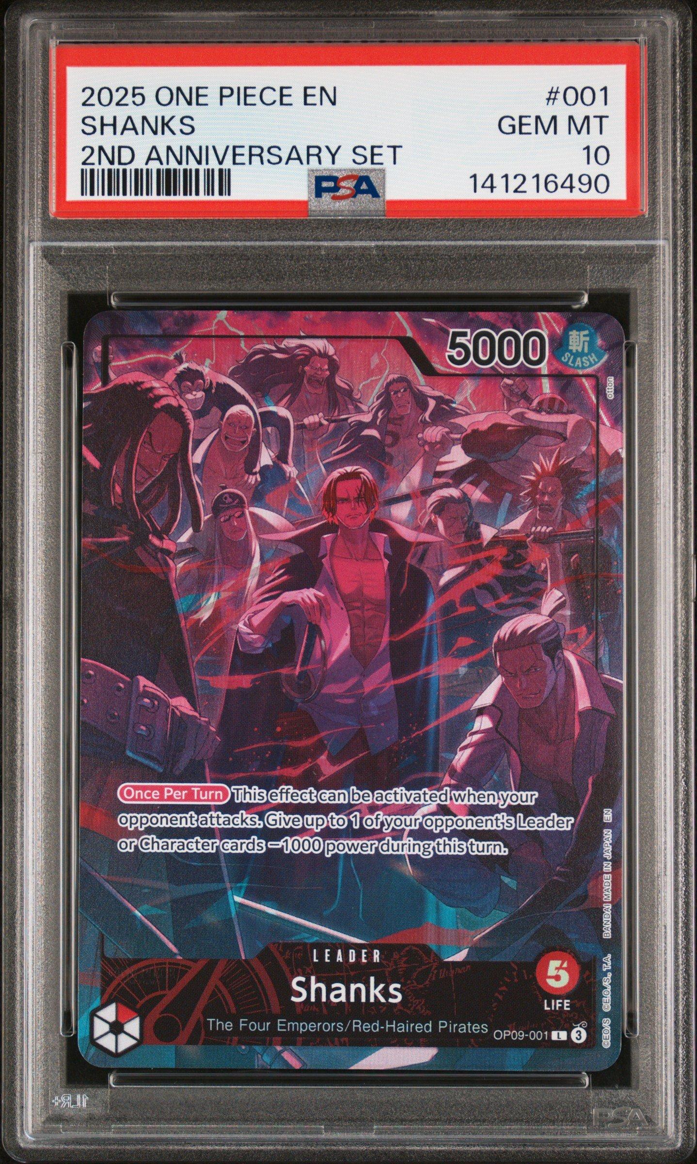 2022 One Piece Japanese 25th Anniversary Premium Card Collection