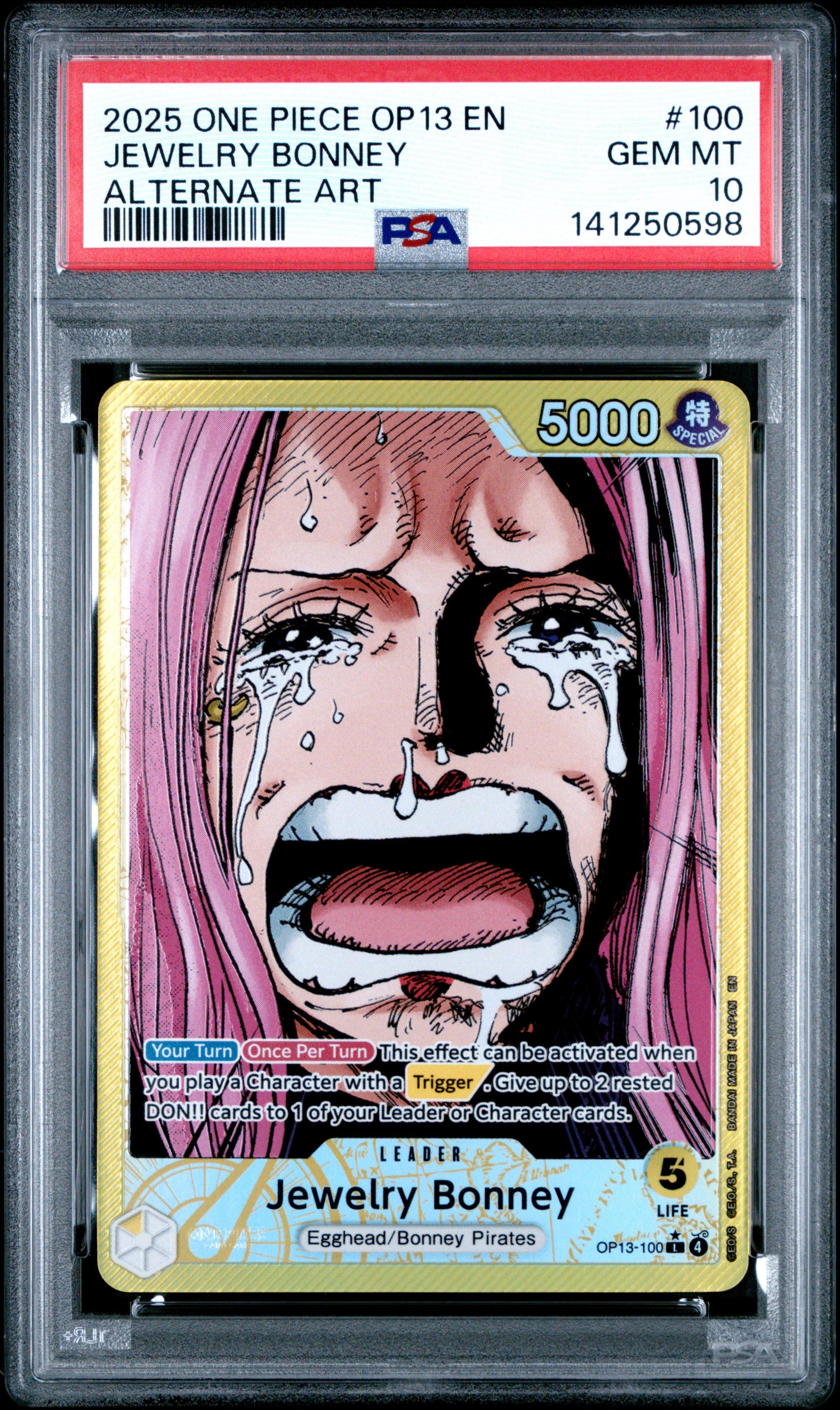 2025 One Piece Op13-carrying On His Will 100 Jewelry Bonney