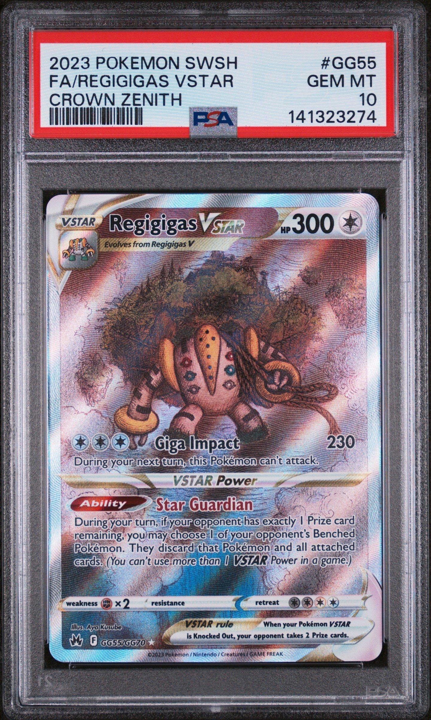 2022 Pokemon Sword & Shield Lost Origin 193 Full Art/lady PSA 10