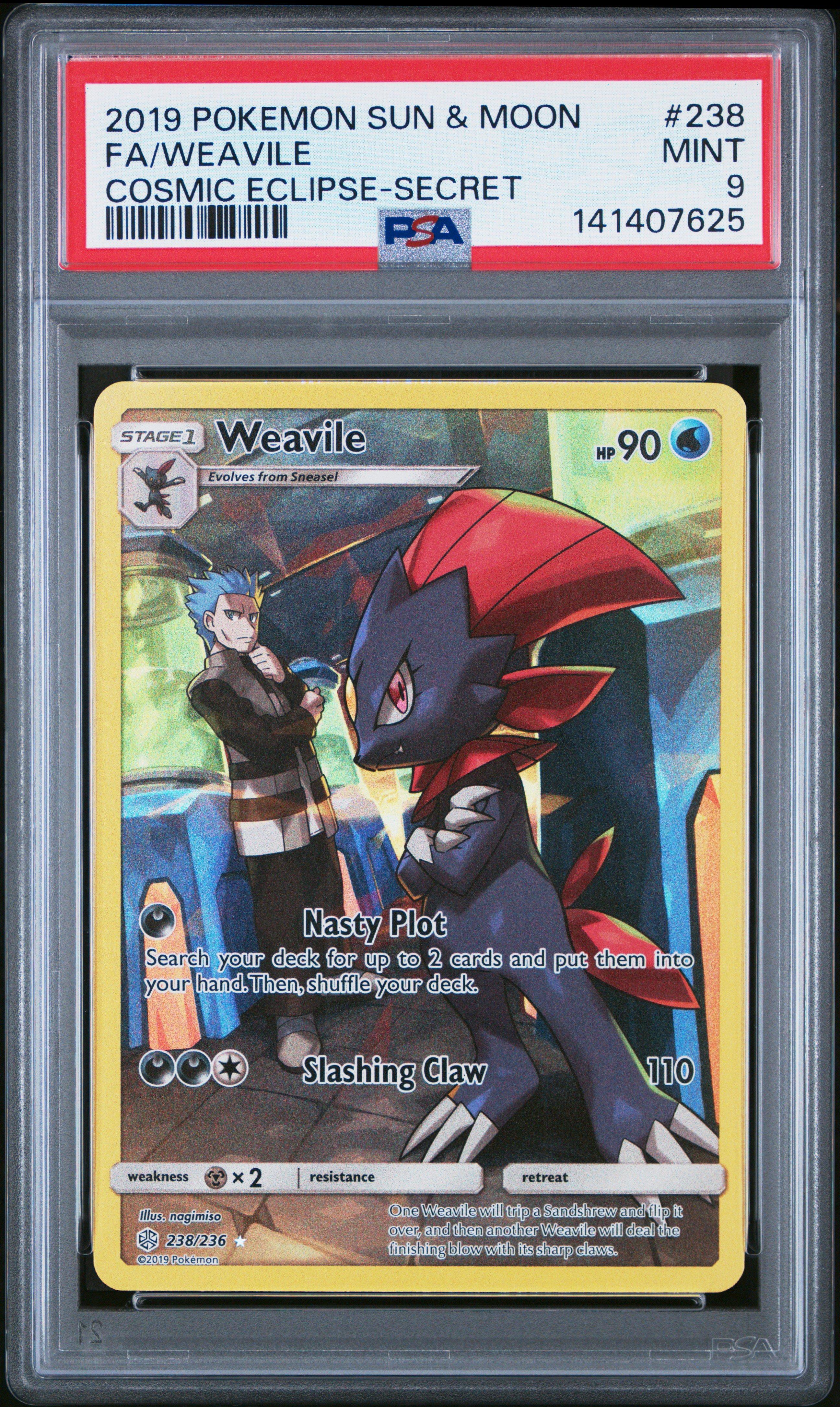 pokemon weavile card Search your deck for any 1 card and put it into your hand Weavile (49/80) - Pokemon Inferno