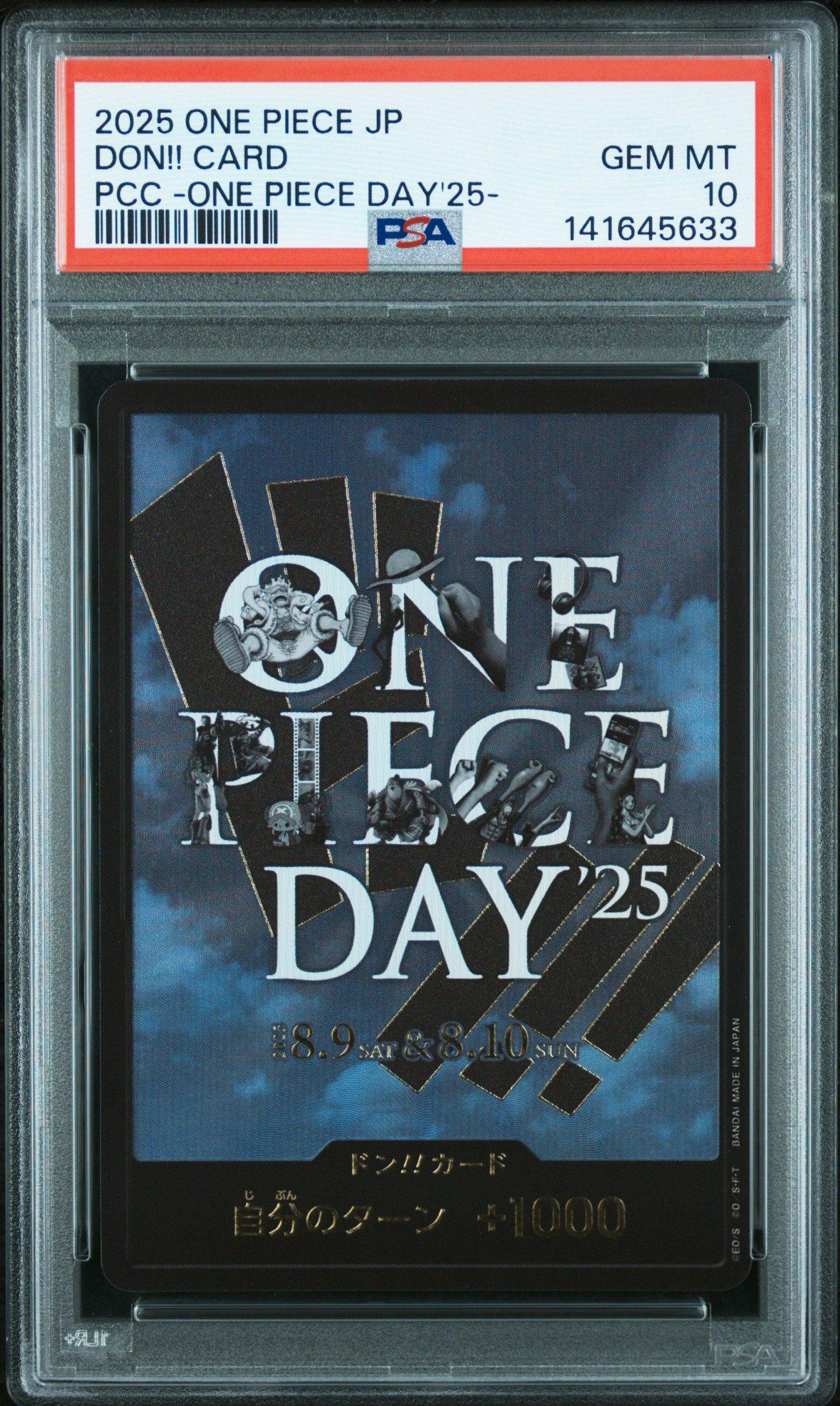 2025 One Piece Japanese Premium Card Collection -one Piece Day'25