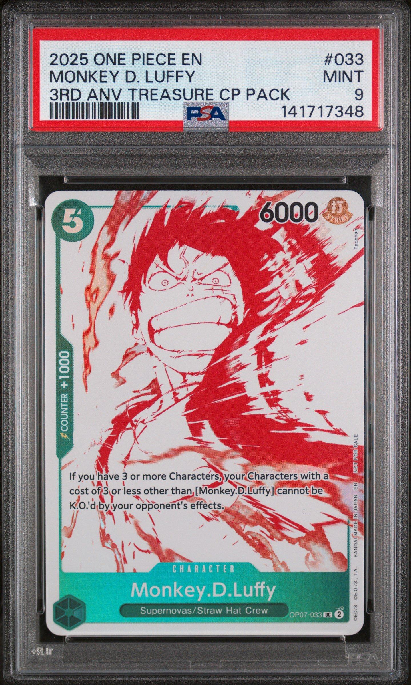 2024 One Piece Op08-two Legends 098 Kalgara Alternate Art PSA 10