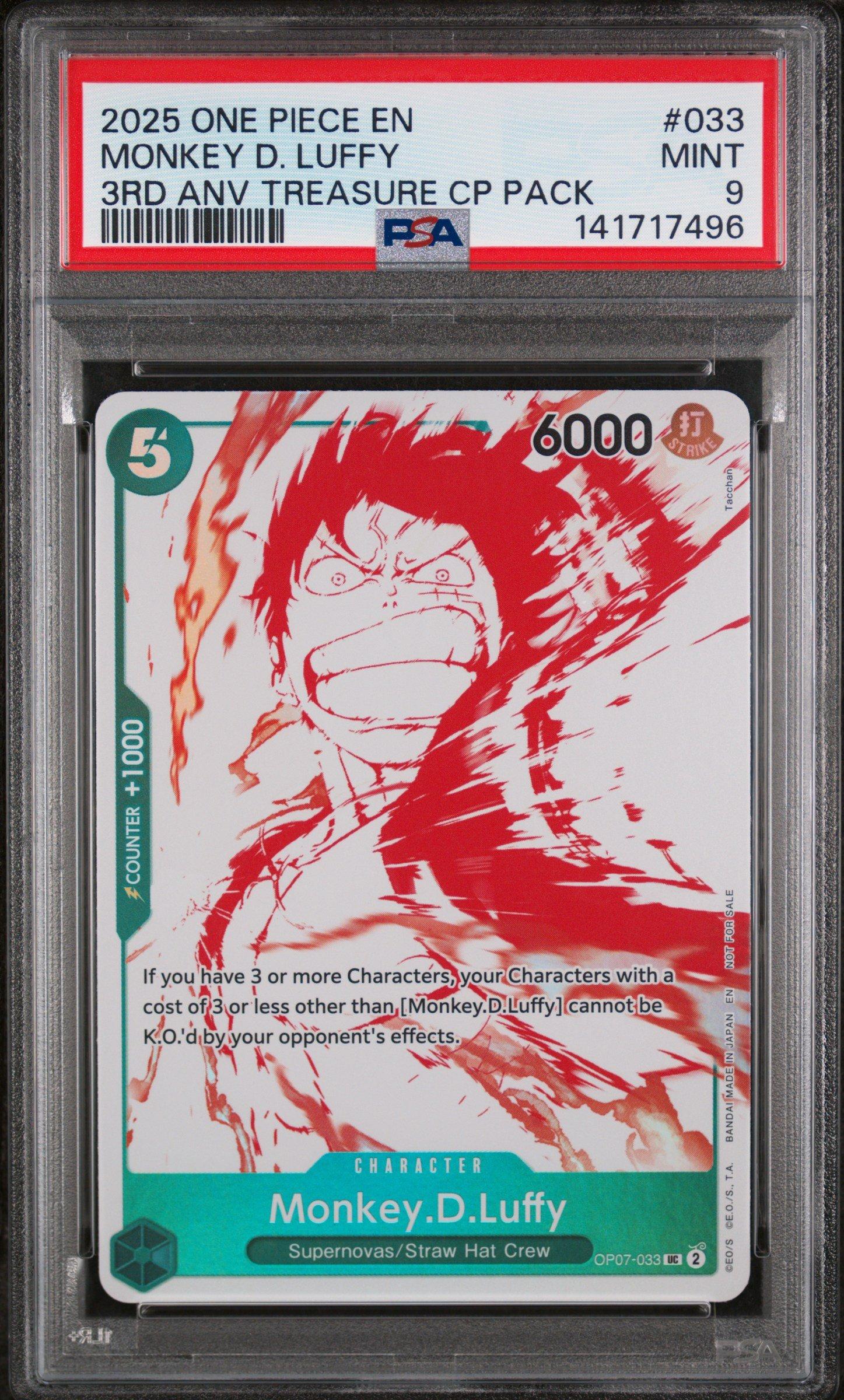 psa graded one piece cards    This crew is making waves this summer, exhibiting the largest percent increase with a minimum of 1,000 in June BEST ONE PIECE TCG GRADED