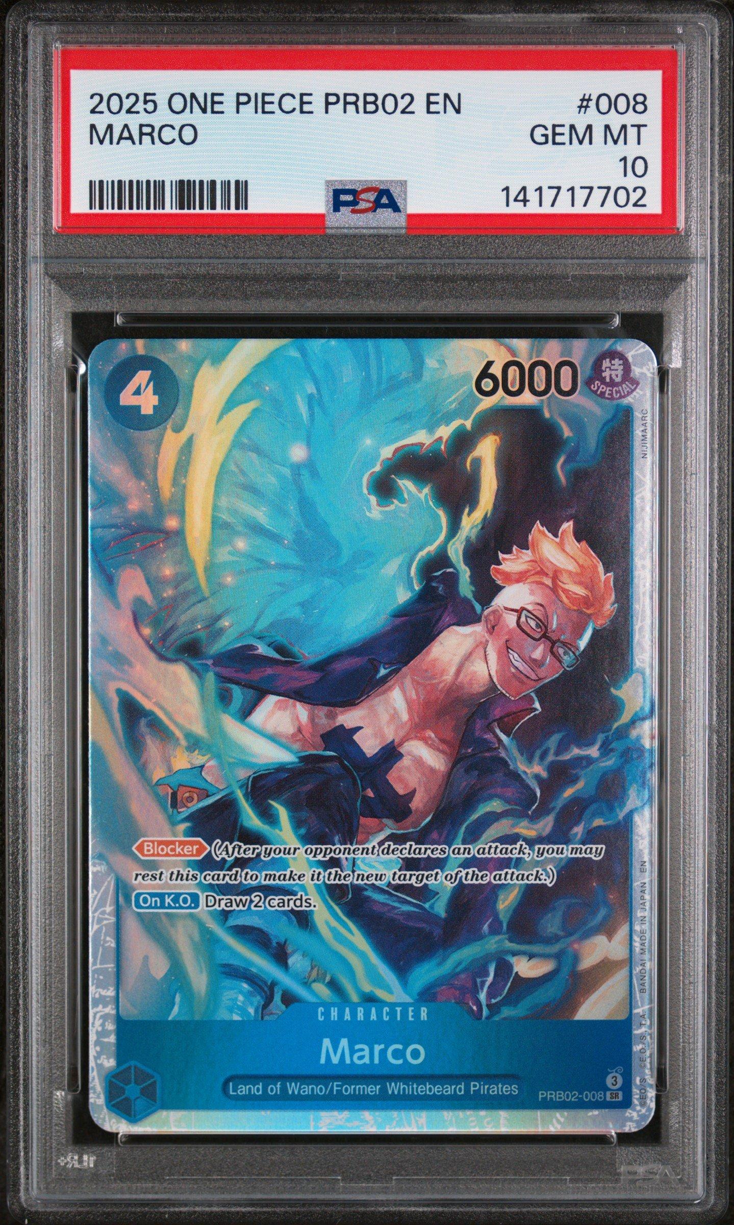 2025 One Piece Prb02-premium Booster -one Piece Card The Best- Vol