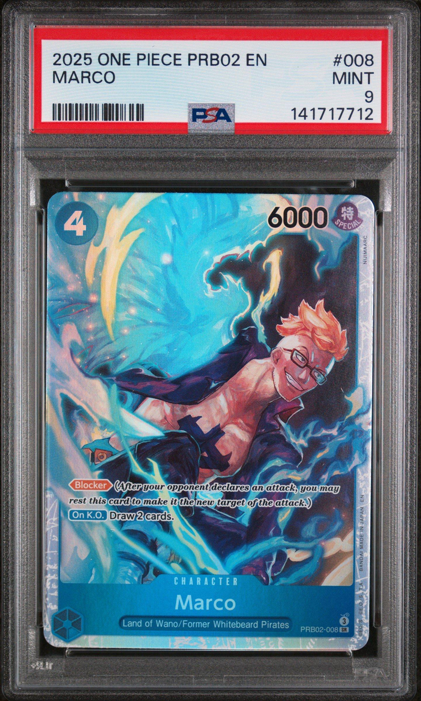 2025 One Piece Prb02-premium Booster -one Piece Card The Best- Vol
