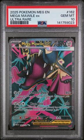 2025 Pokemon Meg En-mega Evolution 162 Mega Mawile Ex Ultra Rare