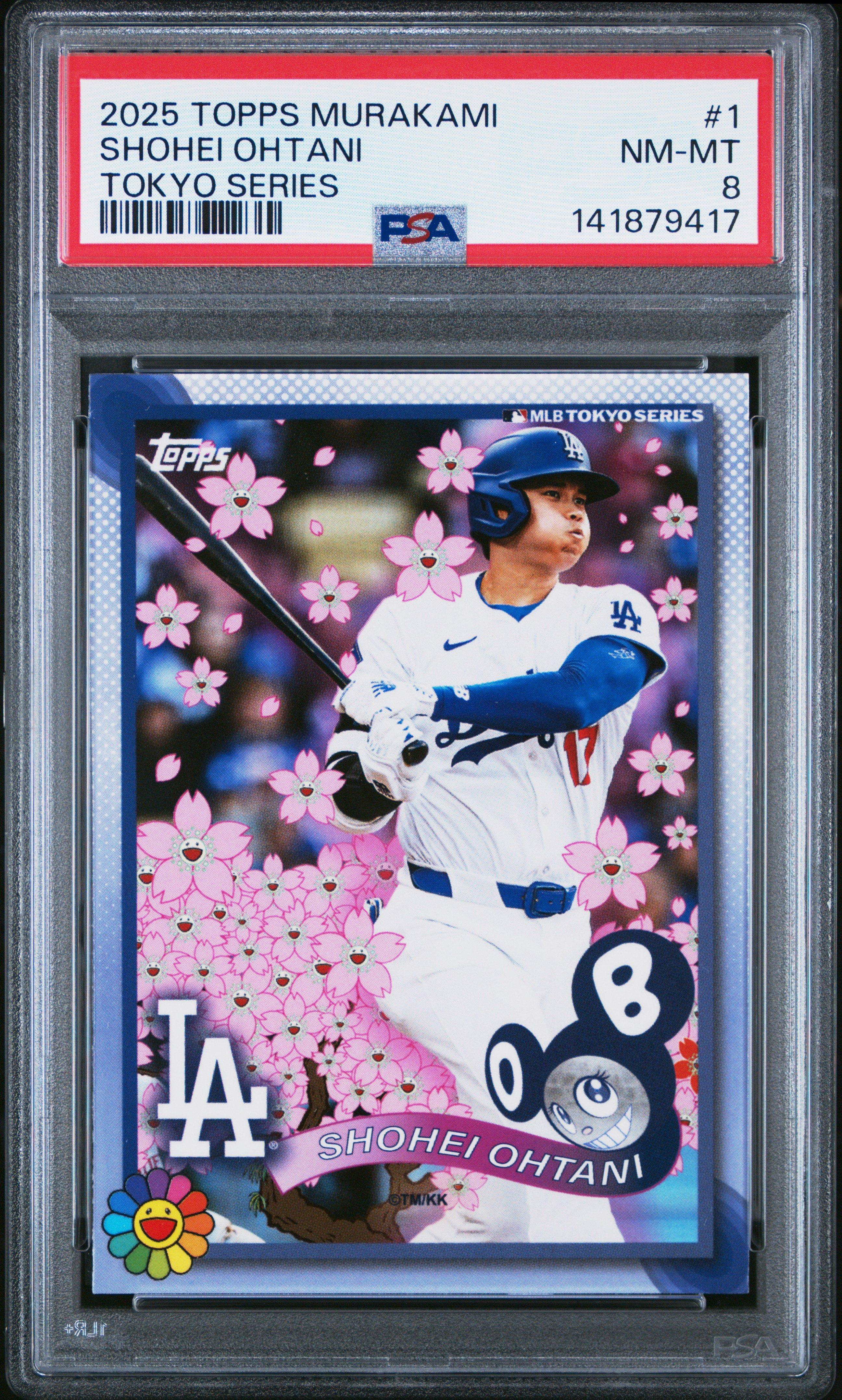 2025 Topps Takashi Murakami + Mlb World Tour Tokyo Series 1 Shohei