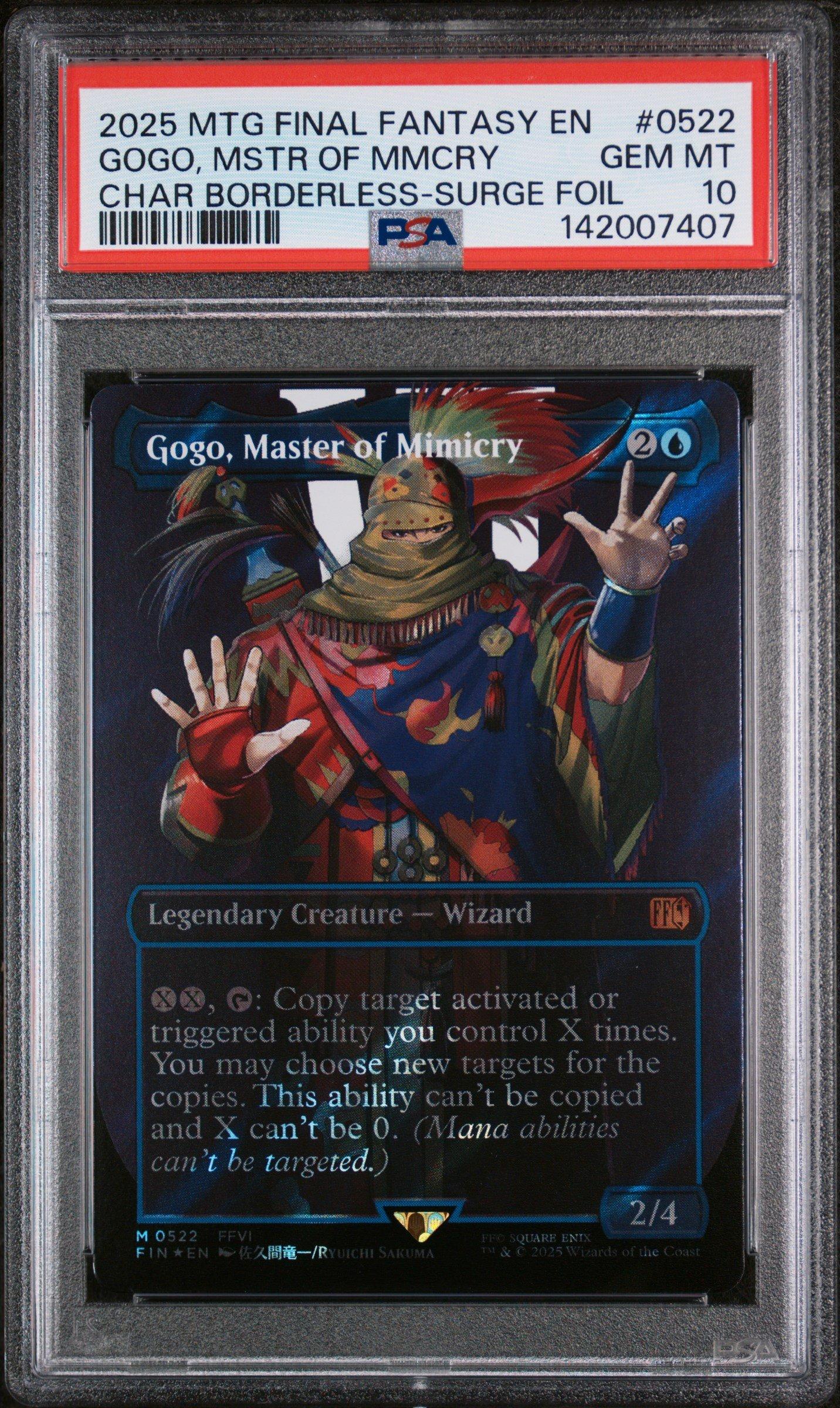 2025 Magic The Gathering Final Fantasy 0522 Gogo, Master Of Mimicry ...