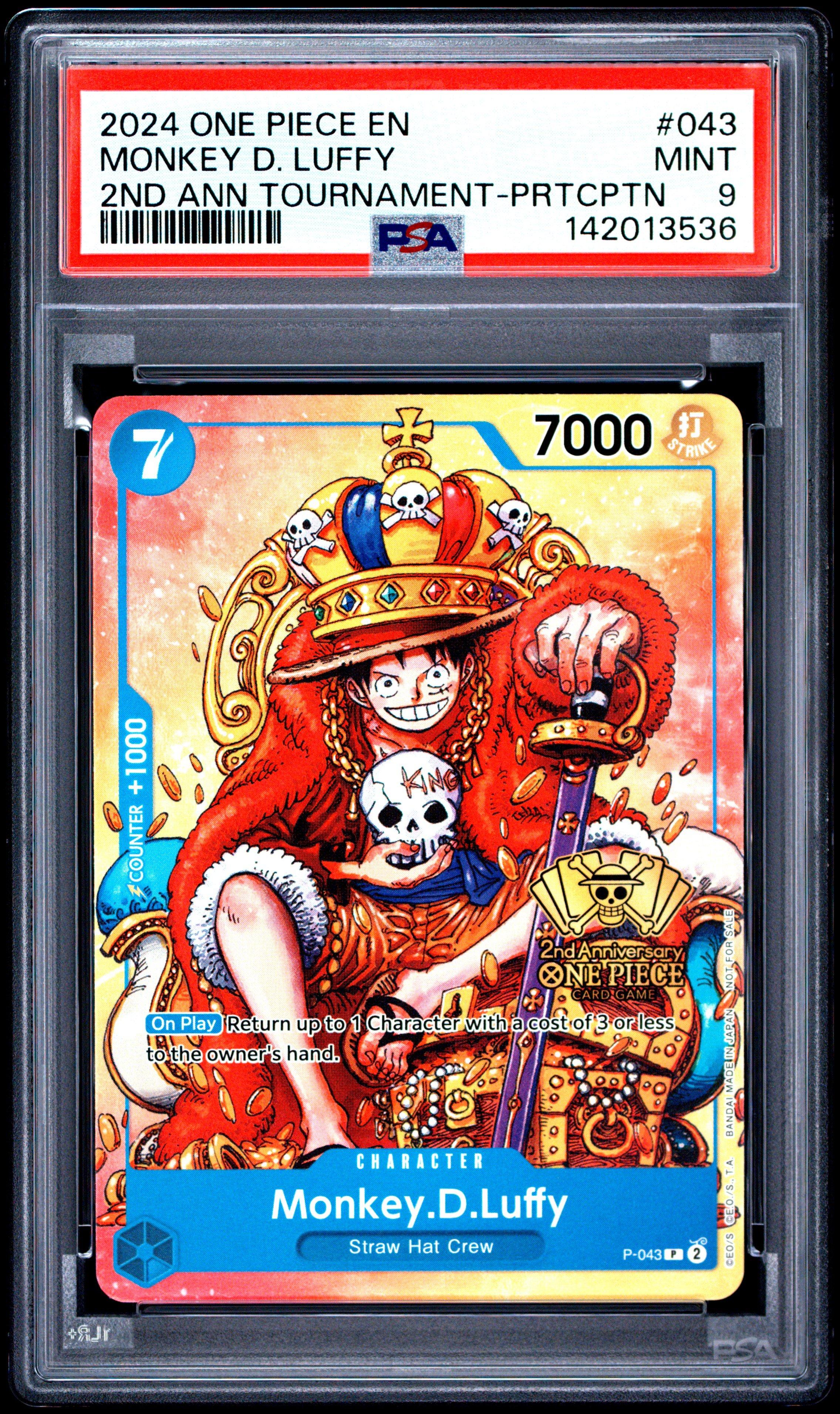 PSA9 ワンピース ゴールデントランプ　モンキー・D・ルフィ ジョーカー One Piece Cards | GameStop