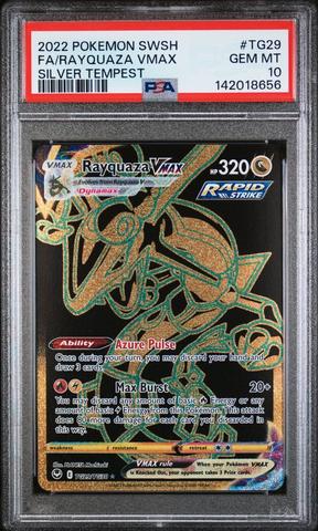 Rayquaza Vmax TG29 PSA 10