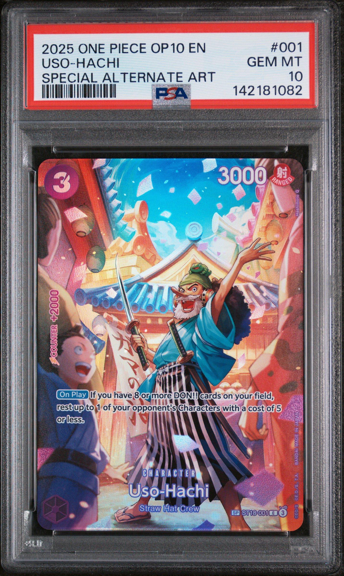2025 One Piece Op10-royal Blood 001 Uso-hachi Special Alternate