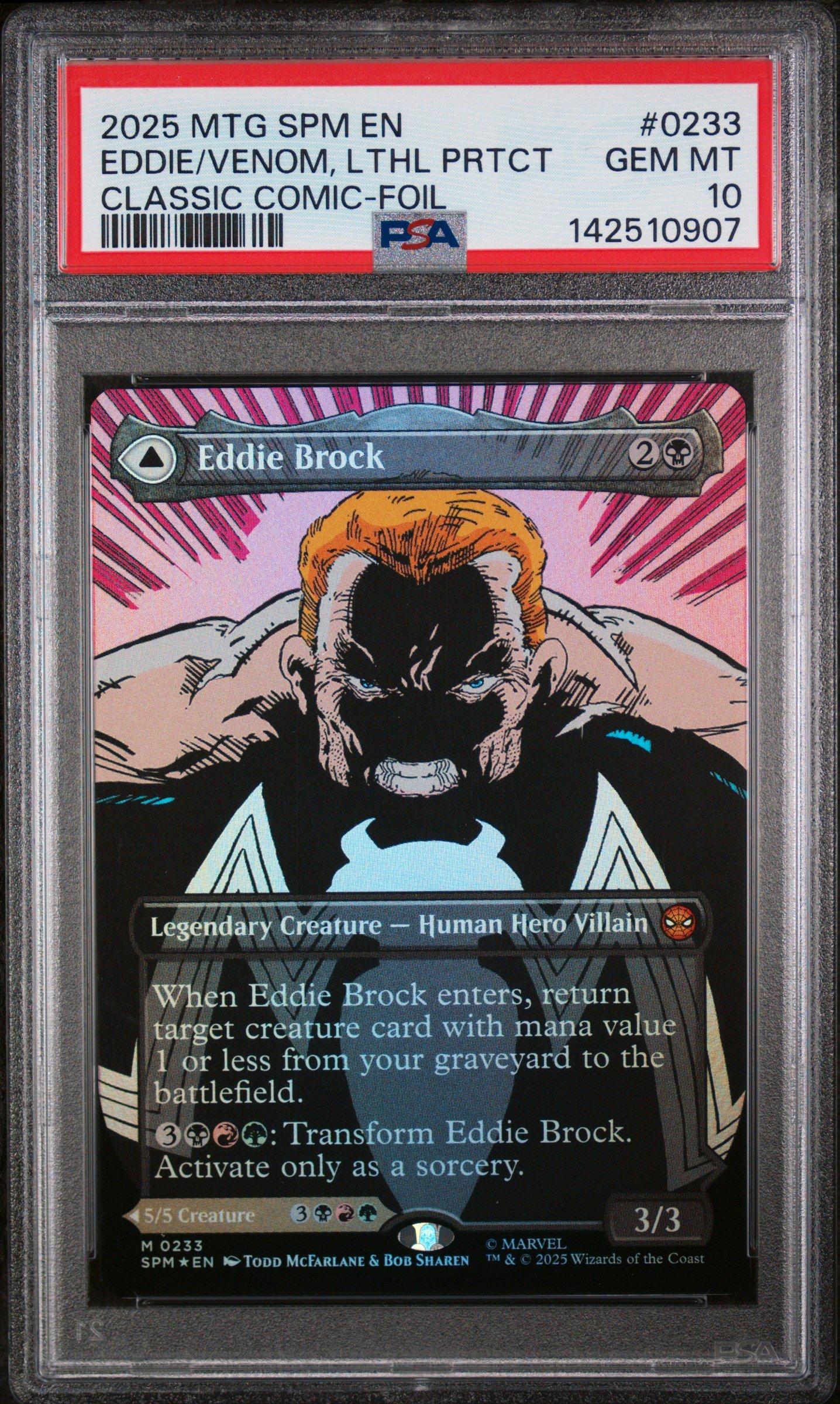 2025 Magic The Gathering Marvel's Spider-man 0233 Eddie Brock