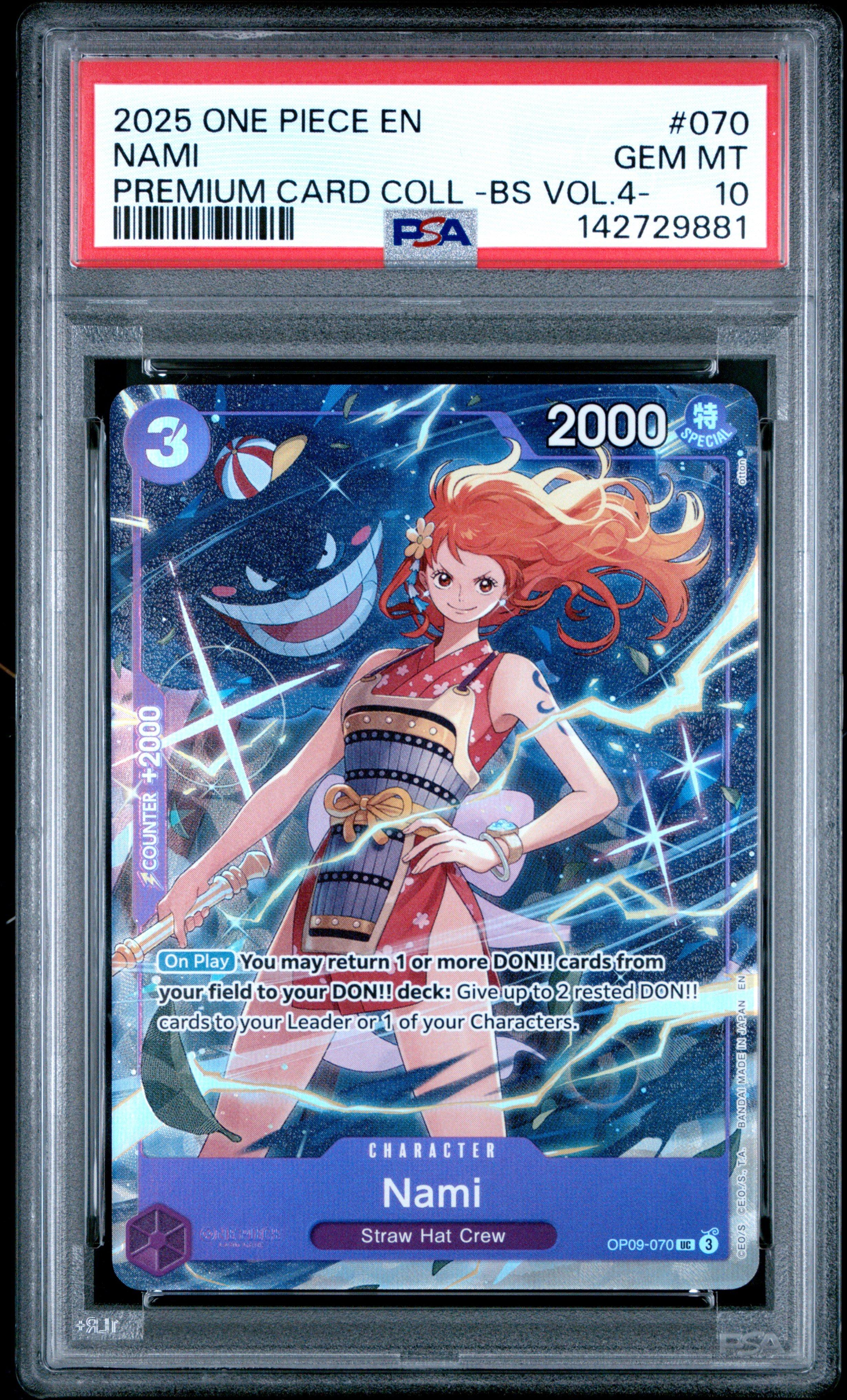 2025 One Piece Premium Card Collection -best Selection Vol.4 - 070