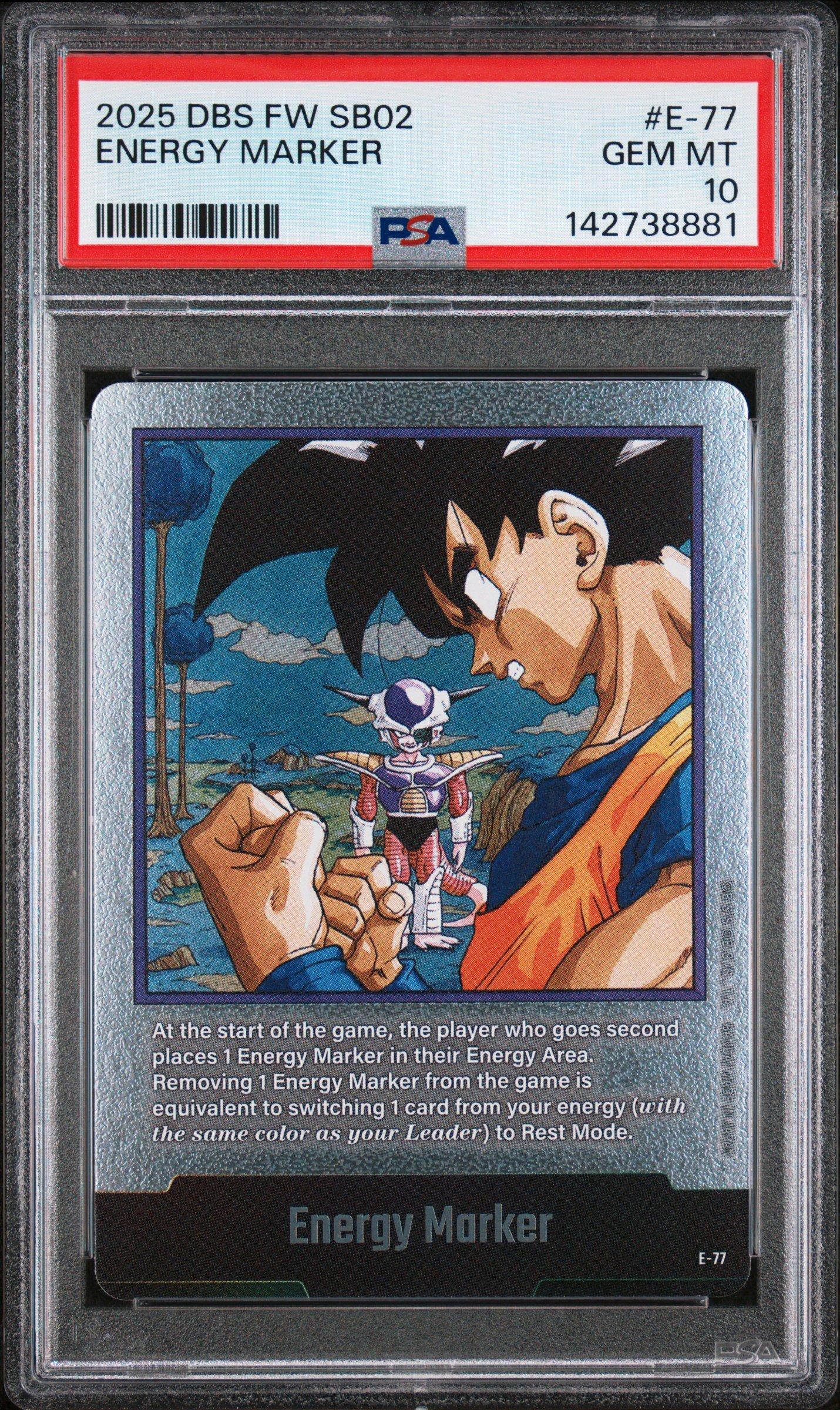 psa graded dragon ball super cards 10 EX2-005 Saiyan Son Goku EXR (2025) 2024 Dragon Ball Super Card