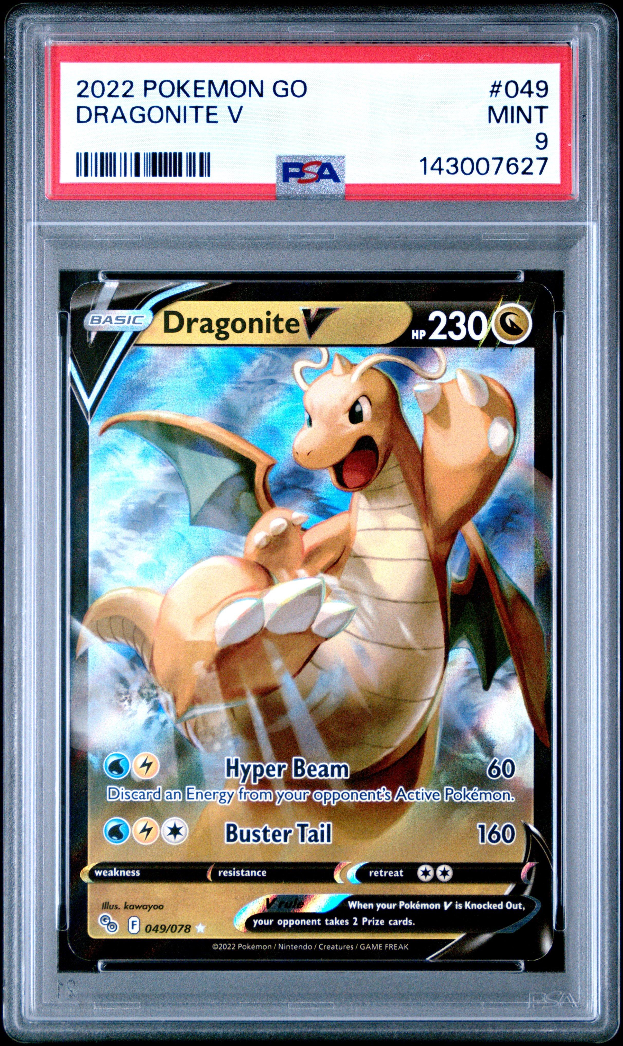 dragonite card pokemon go Amazon.com: Dragonite V - 076/078 - Pokemon Go - Ultra Rare main image 0