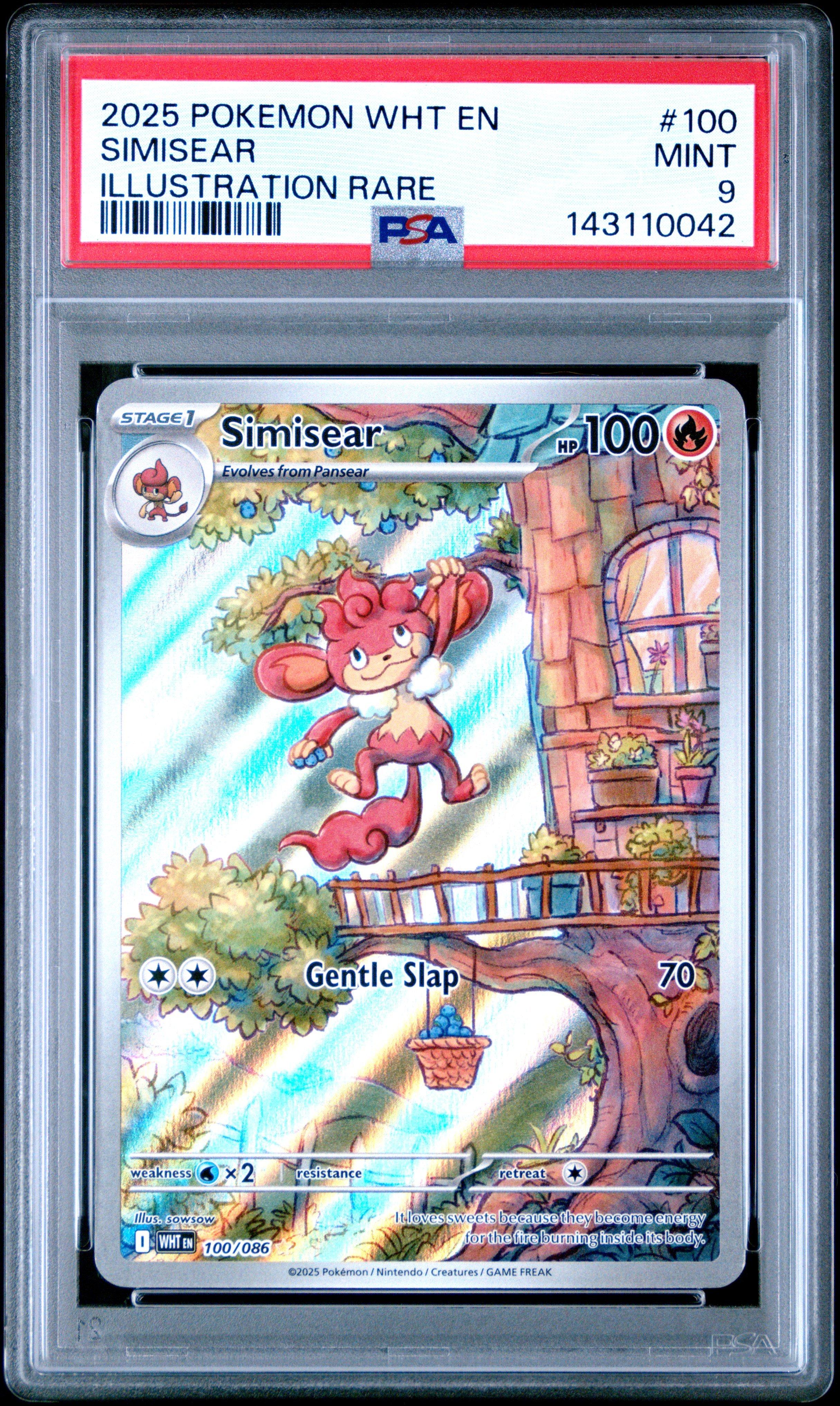 pokemon simisear card POKMON CARD GAME sv4M 011/066 U