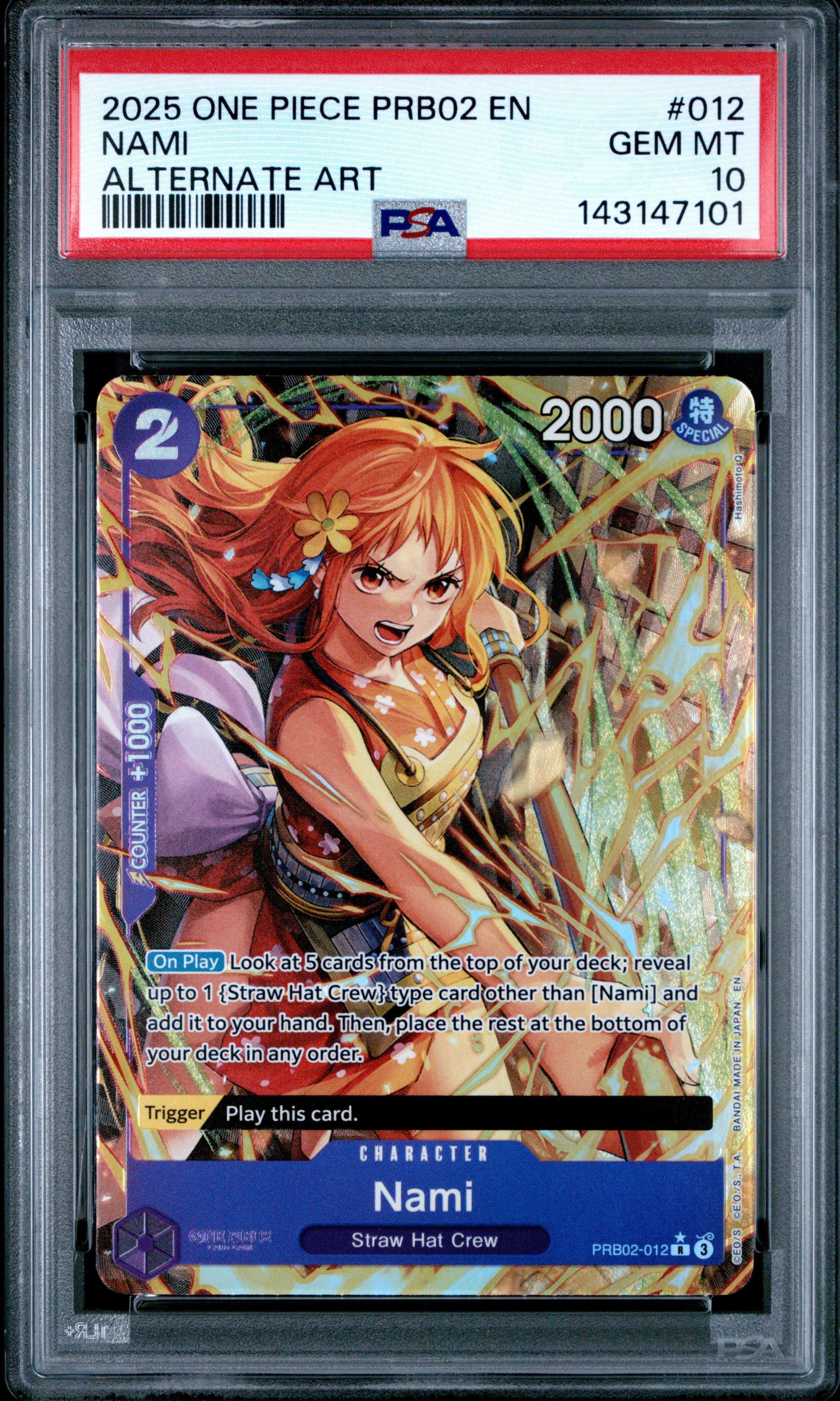 2025 One Piece Prb02-premium Booster -one Piece Card The Best- Vol