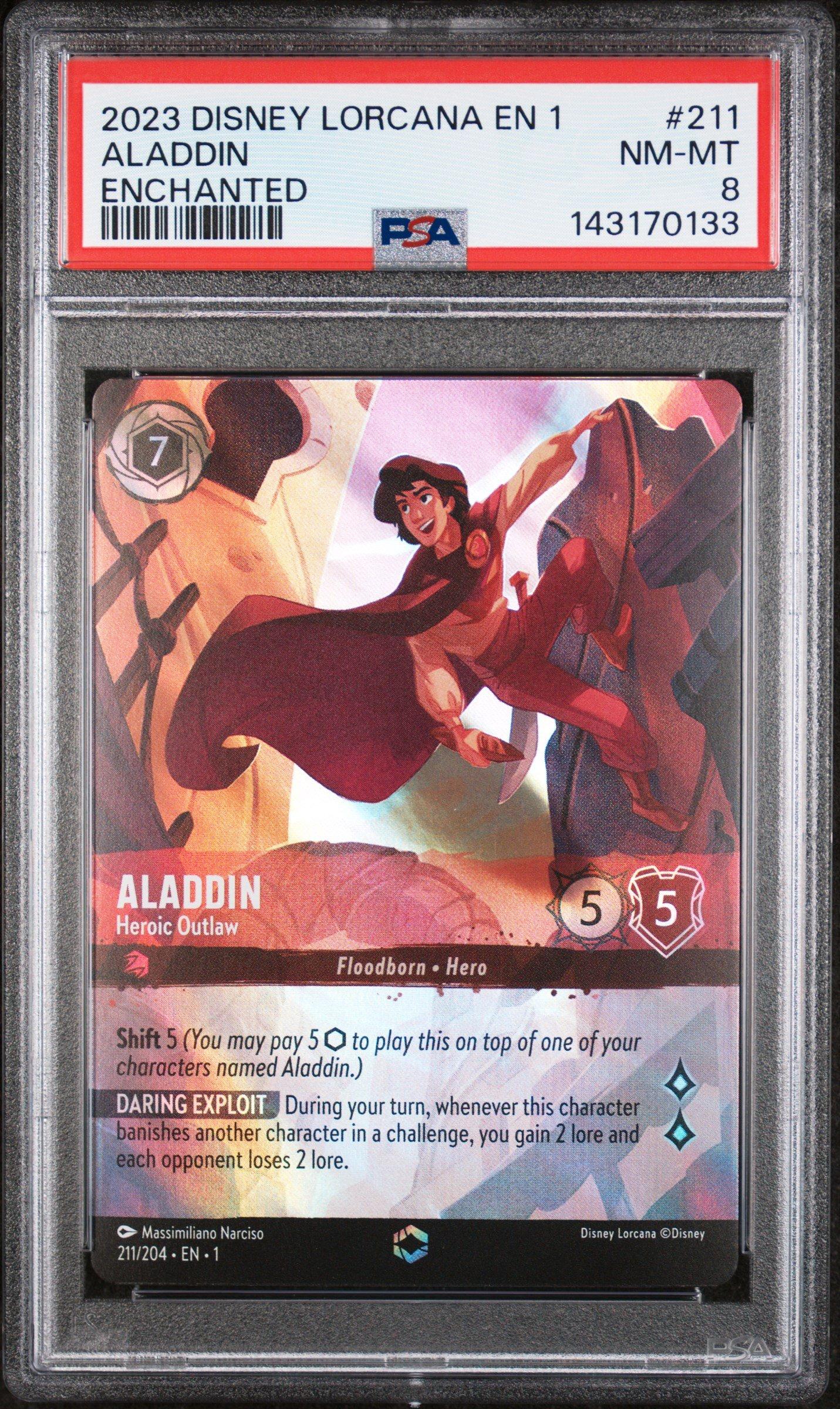 2023 Disney Lorcana En 1-the First Chapter 211 Aladdin